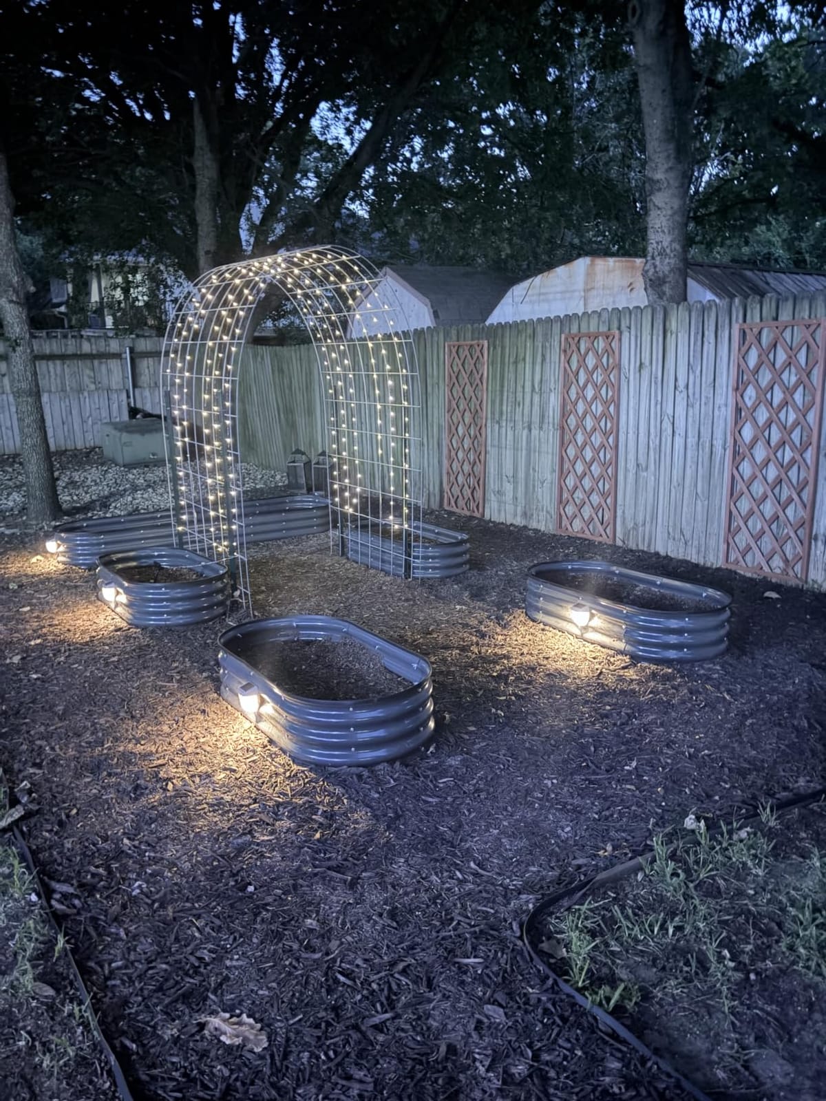 Joomer Solar Fairy Lights, 2-Pack Total 80FT 240LED Lights, Warm White customer photo 1
