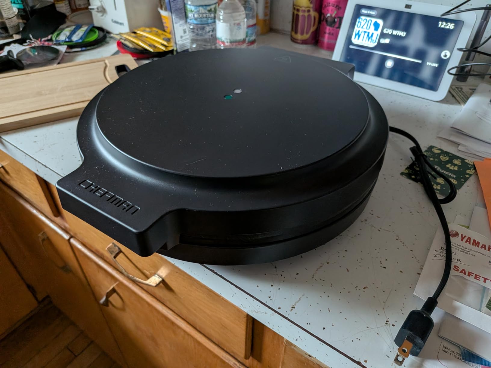 Chefman Everything Maker & Pizza Oven - 1440W Countertop Electric Pizza Maker with 12