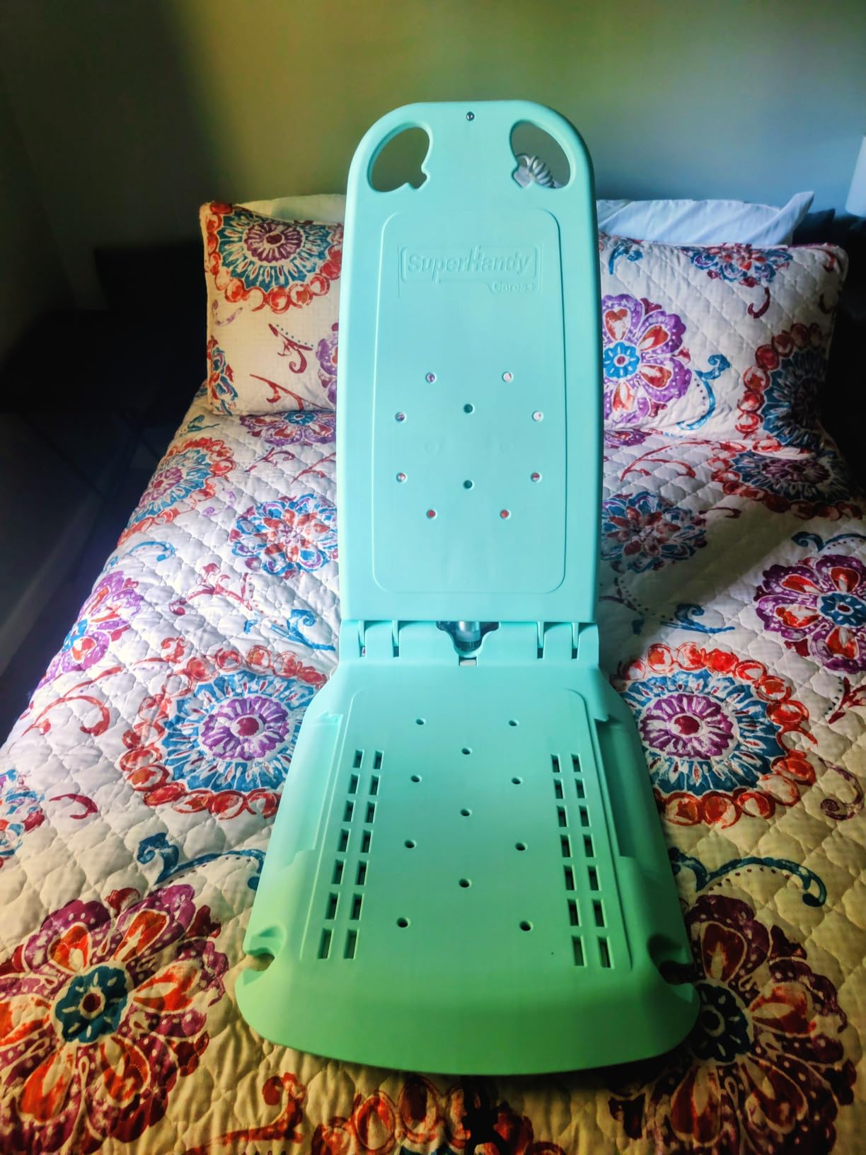 SuperHandy Portable Floor and Bath Lift, 330 lb Capacity, Aluminum Frame customer photo 1