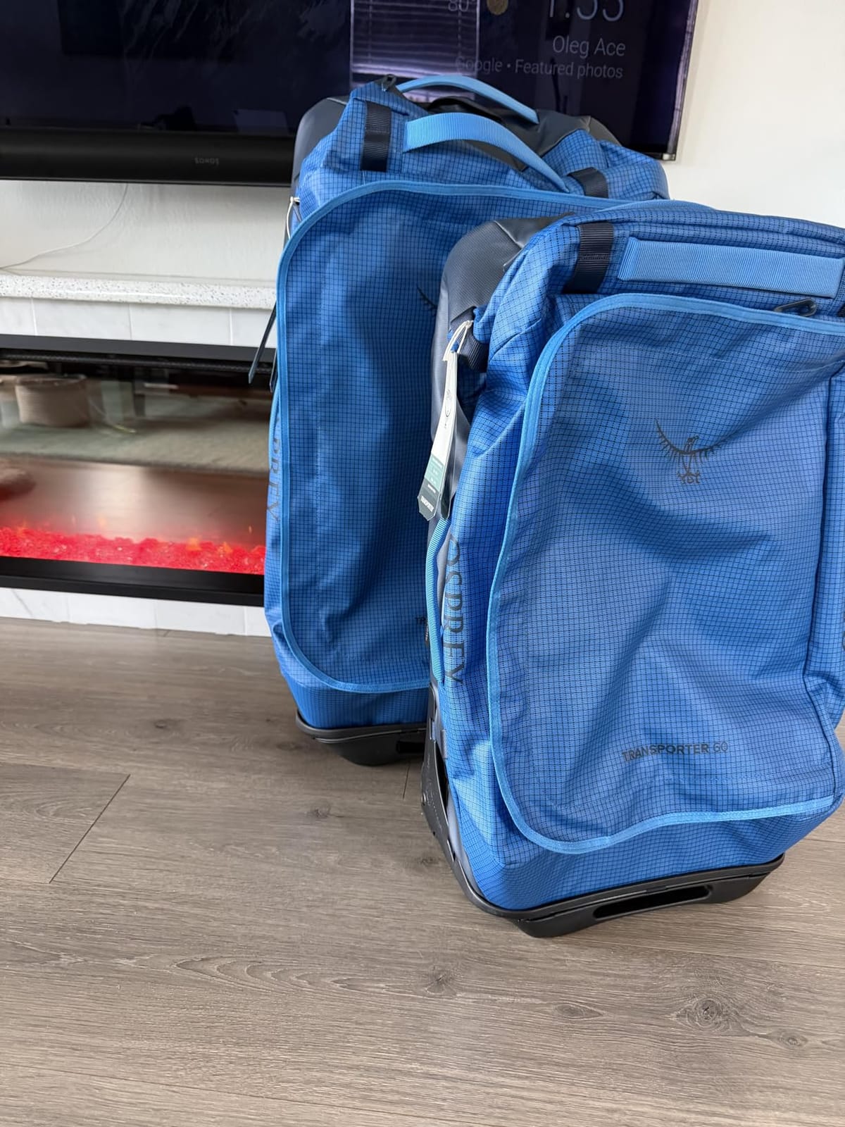 Osprey Transporter 90L Wheeled Travel Duffel Bag, Black OS customer photo 2