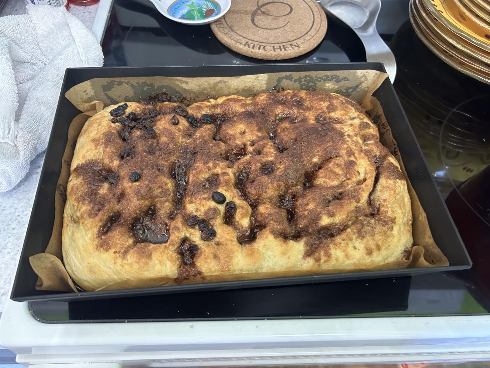 10x14 Detroit Style Pizza Pan - Non-Stick Coated Deep Dish Aluminum Pan for Focaccia, Sicilian Bread, Baking Brownies, Chicago Deep Dish Pizza customer photo 2