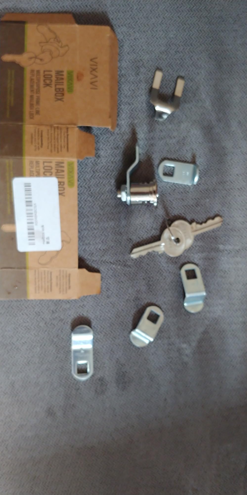 Mailbox Lock Replacement - Universal Mailbox Locks with 4 Keys - Easy to Install Mail Box Lock and Key Set - Durable and Secure Lock Replacement with 4 Keys for Almost Locking Mail Boxes customer photo 2