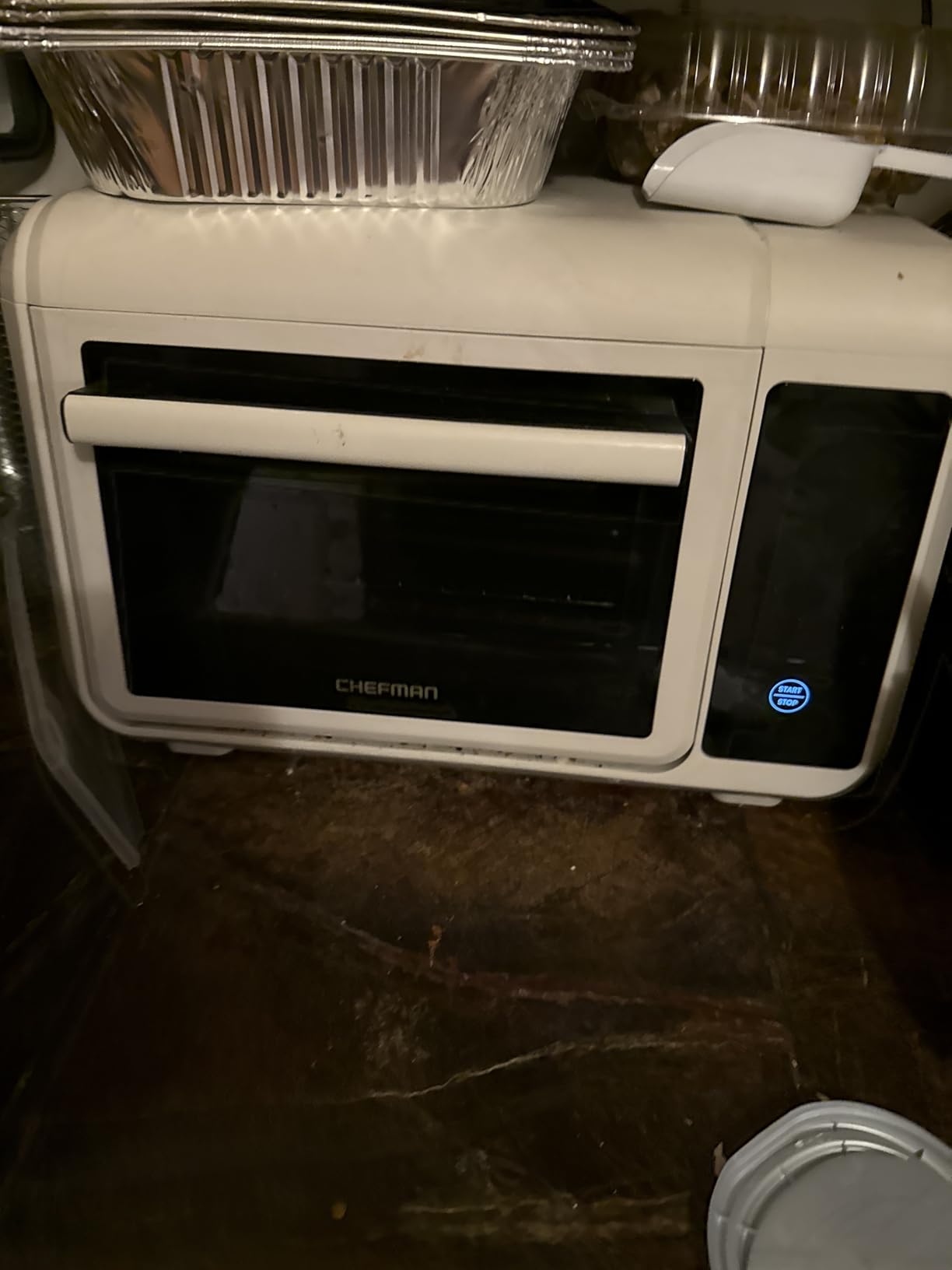 Chefman Air Fryer Toaster Oven Combo, Countertop Oven for Quick & Healthy Meals, Bake, Broil, Air Fry, Toast, and Bagel Functions, 450°F Max Temp, 4 Slice Toaster Oven Air Fryer Combo customer photo 2