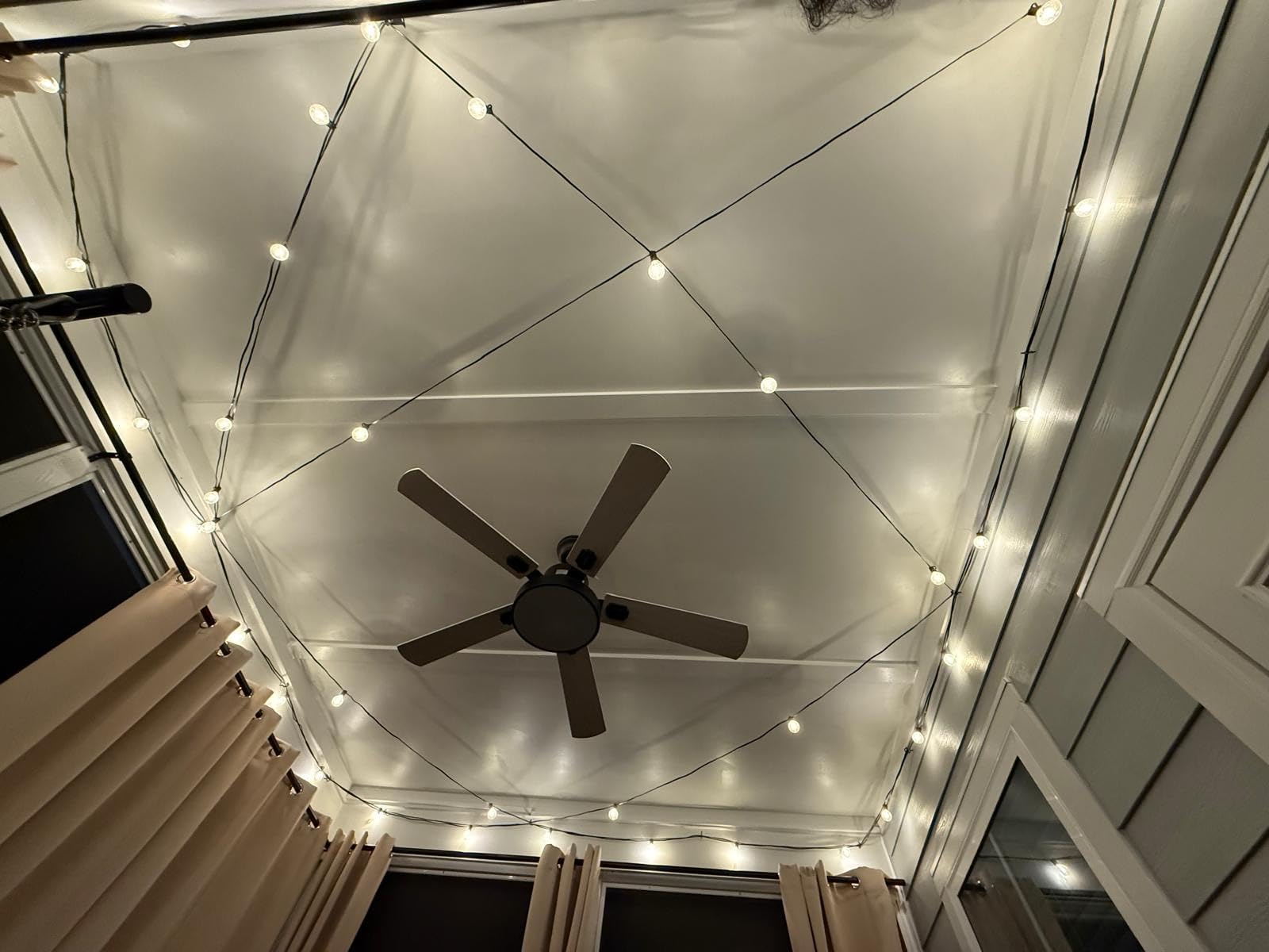 Outdoor Lights String Patio Outside - 100ft 30M LED Waterproof Light ST38 customer photo 2