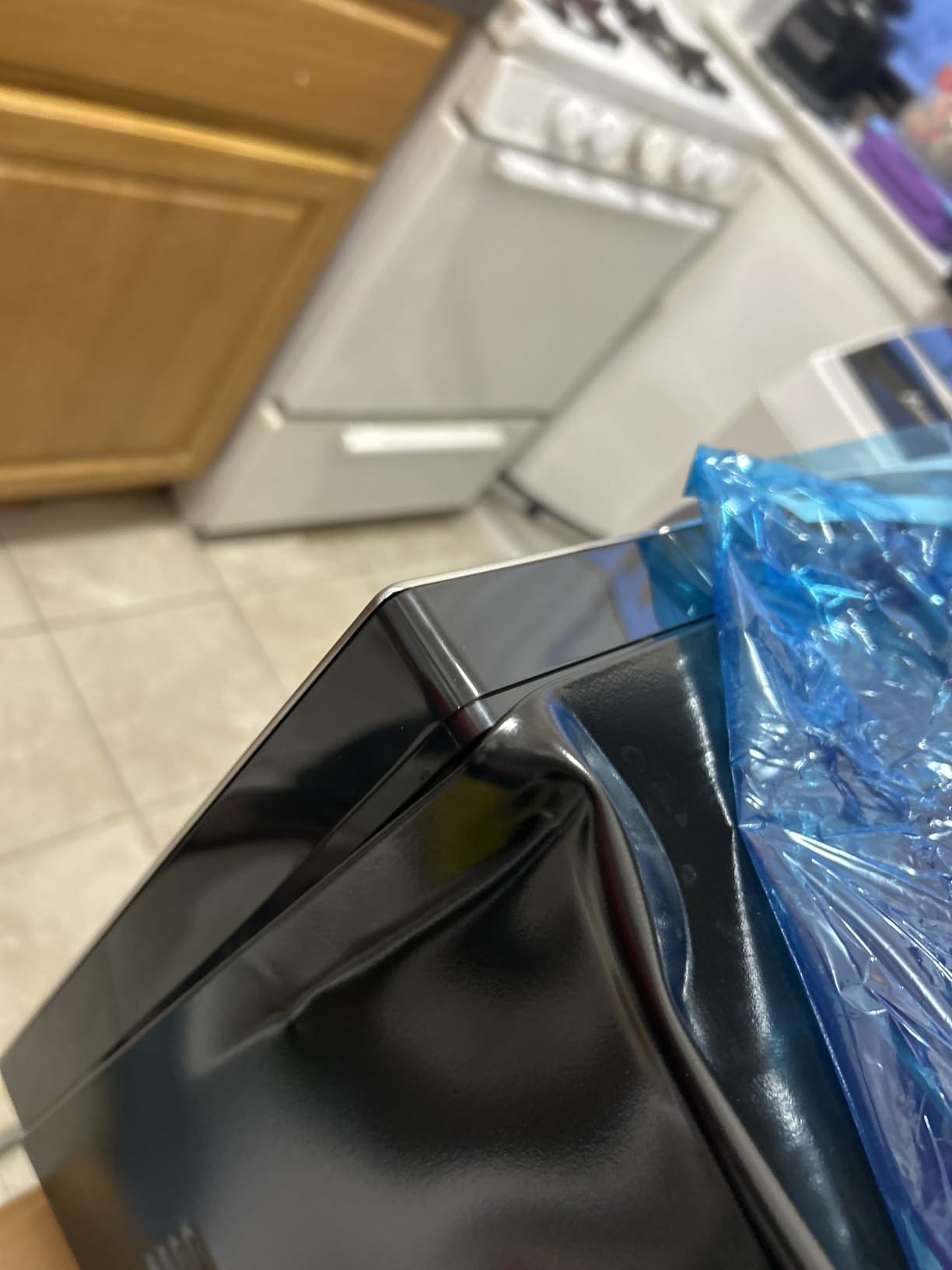 GE Countertop Microwave Oven, 1150 Watt, 1.6 Cu. Ft., Stainless Steel | 8 Convenience Cook Settings, One-Touch Controls, Child Lock Technology, Glass Turntable, for Kitchen, Dorm, Office, Apartment customer photo 2