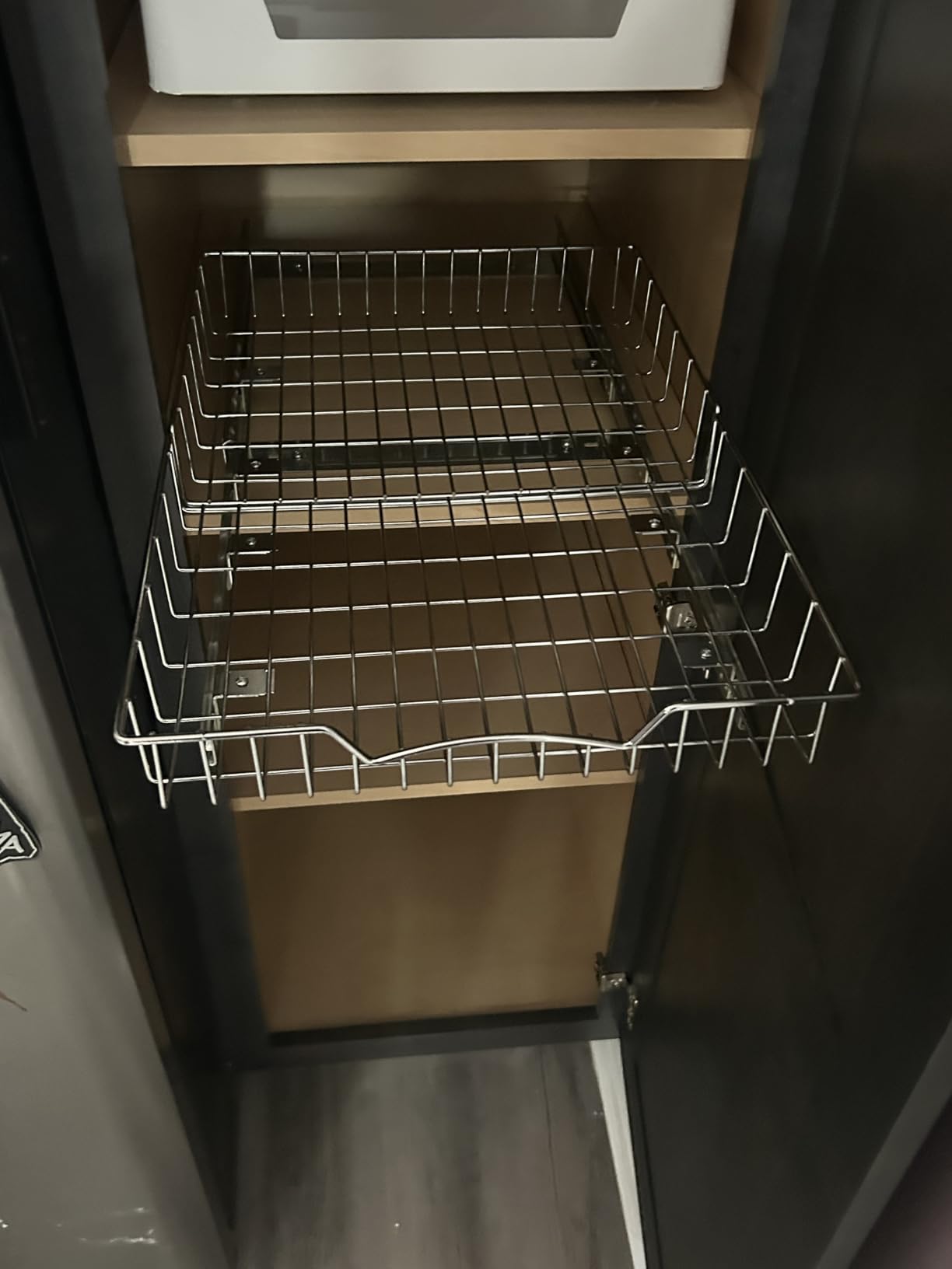 OCG 2 Tier Pull Out Cabinet Organizer (14