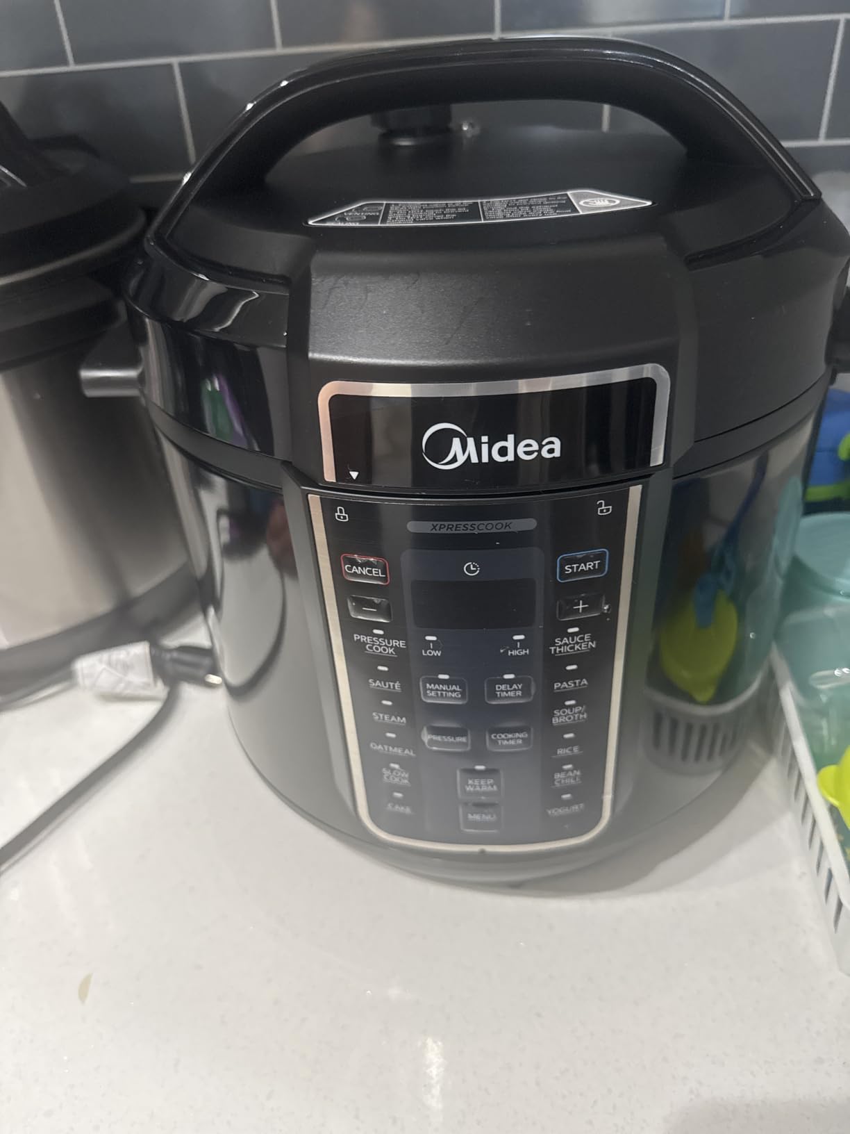 Midea 12-in-1 Electric Pressure Cooker, 6 Quarts, 12 Presets, Multi-Functional Programmable Slow Cooker, Rice Cooker, Steamer, Sauté Pan, Yogurt Maker, and More, Stainless Steel customer photo 1