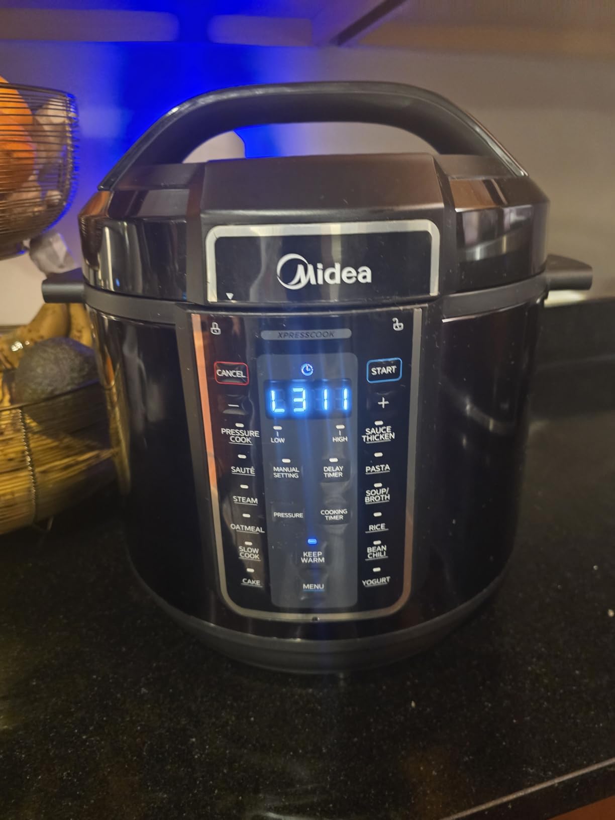 Midea 12-in-1 Electric Pressure Cooker, 8 Quarts, Stainless Steel Inner Pot | 12 presets menu, Sauté function, rice cooker, safety features, stainless steel inner pot, 24H delay timer, DIY manual setting customer photo 2