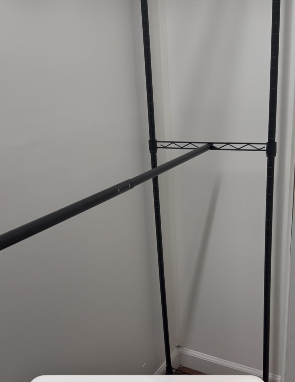 VIPEK X3 Expandable Heavy Duty Clothes Rack Closet Organizer System Black customer photo 2