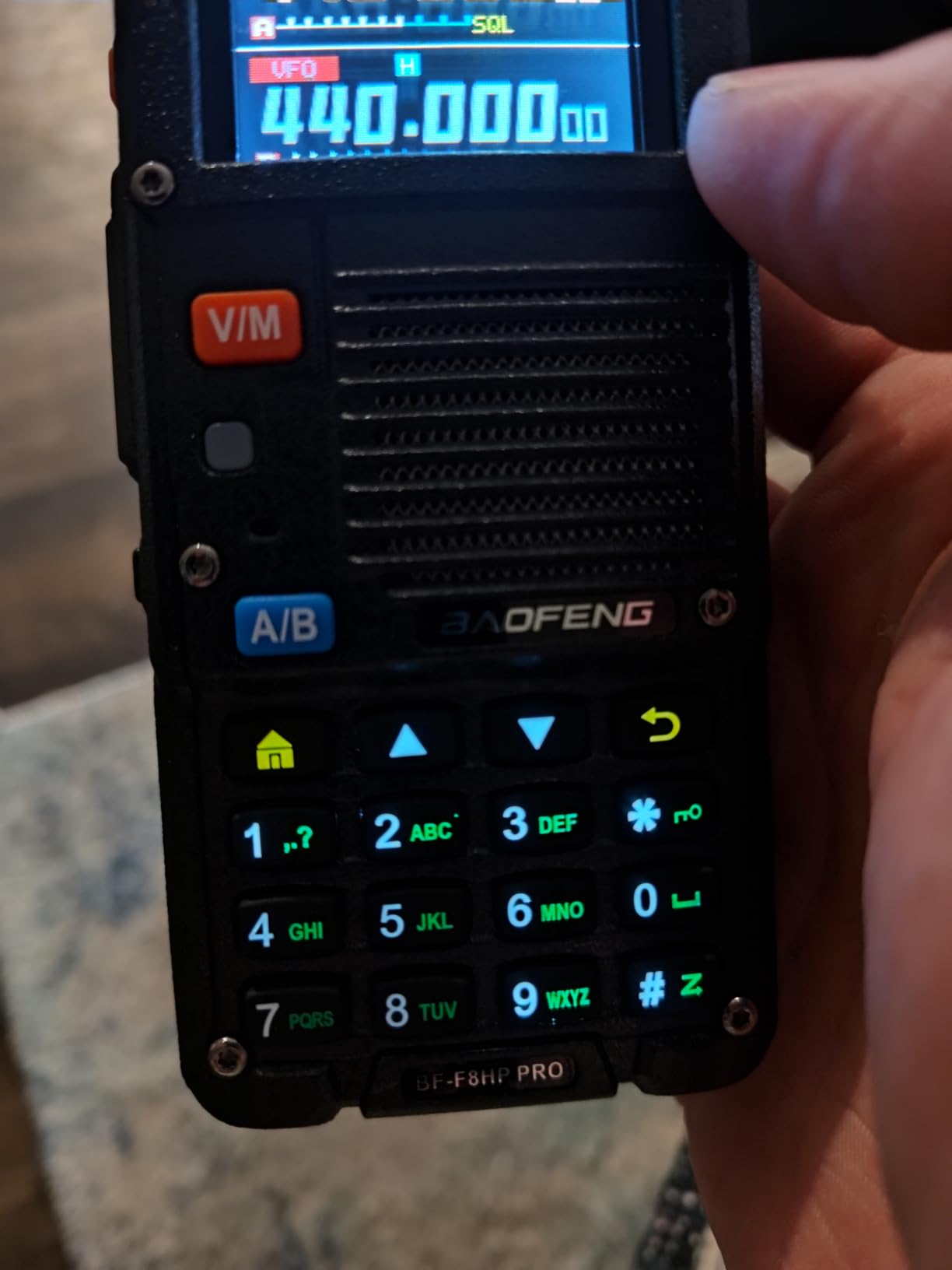 BAOFENG BF-F8HP PRO Tri-Band Ham Radio, Clear English Menus, 1,000 Memories, Updatable Firmware, Airband & NOAA Reception, USB-C Charging customer photo 1