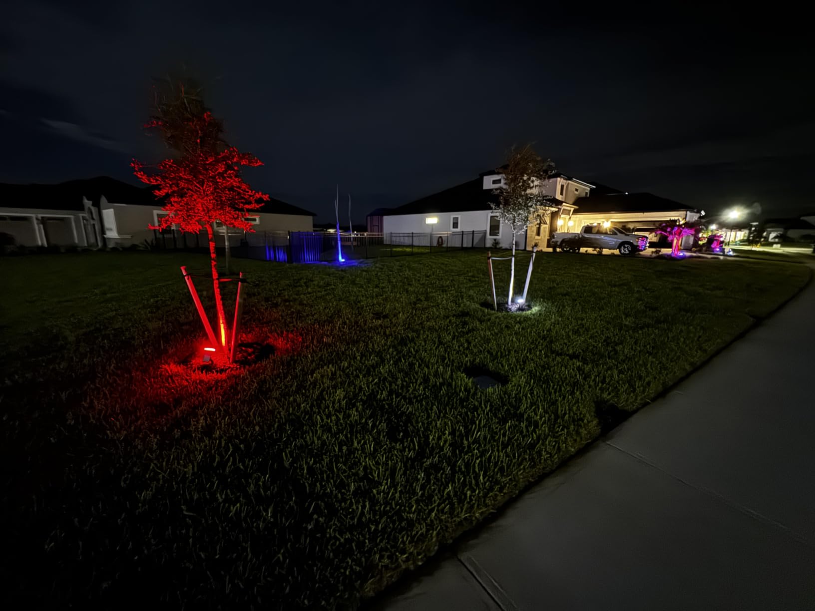 Linkind Smart Solar Spot Lights Outdoor SL5C, IP67 Halloween Lights Outdoor customer photo 2