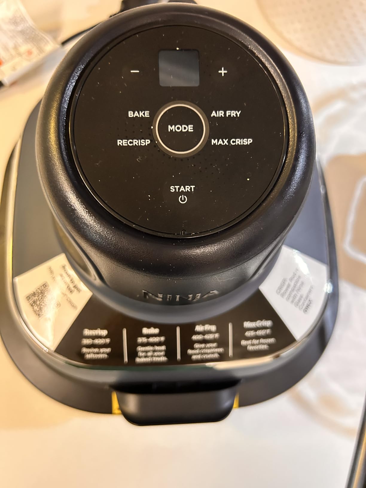 Ninja Crispi Glass Air Fryer, 4-in-1, Green, FN101SG | Max crisp, bake, air fry, recrisp, 450F max, 4 Qt and 6 Cup containers, PFAS-free glass customer photo 2