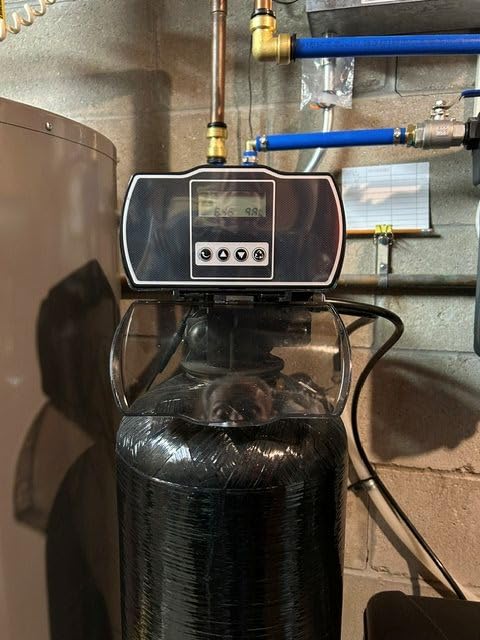 Aquasure Harmony Series 40,000 Grains Whole House Water Softener with High Performance Automatic Digital Metered Control Head | Reduces Hardness & Minerals | Improve Water Quality | for 3-4 bathrooms customer photo 1