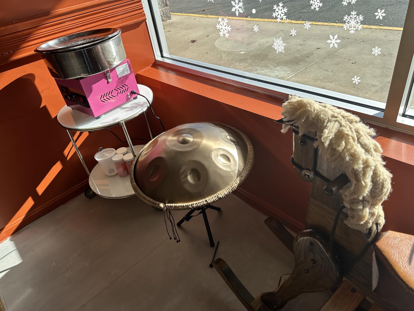 Handpan Drum - 22-Inch 9-Note D Kurd 440Hz - Hand Tuning Handpan - Includes Soft Bag, Mallets, Stand, Note Stickers, Cleaning Cloth - Artist Performance Video customer photo 2