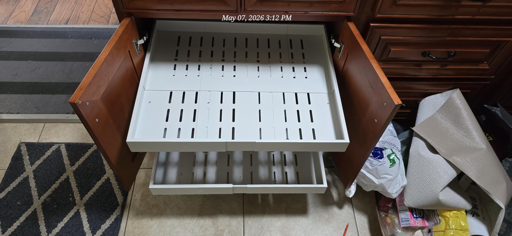Fokyfok Pull out Cabinet Organizer,14