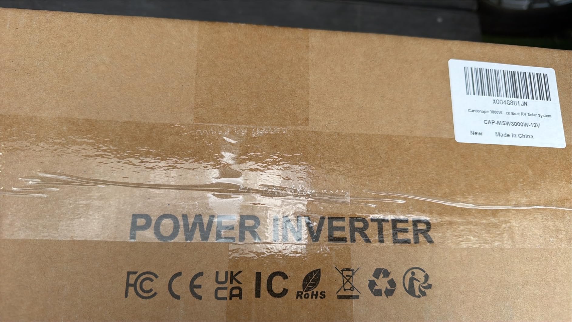 Cantonape 3000W Power Inverter 12V to 110V/120V DC to AC with LCD Display customer photo 1