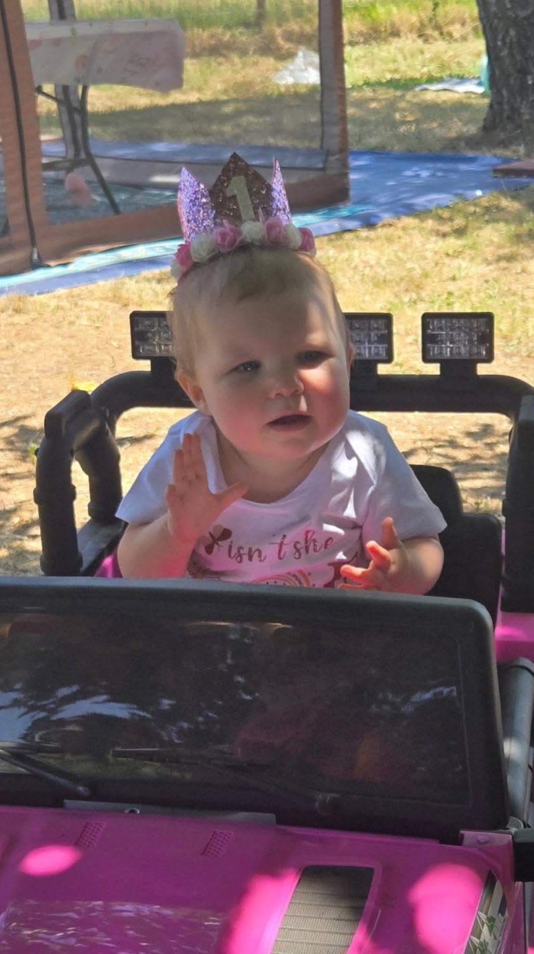 Licensed Dodge Electric Ride on Car for Toddlers Aged 1-3 w/Music & Horn customer photo 2