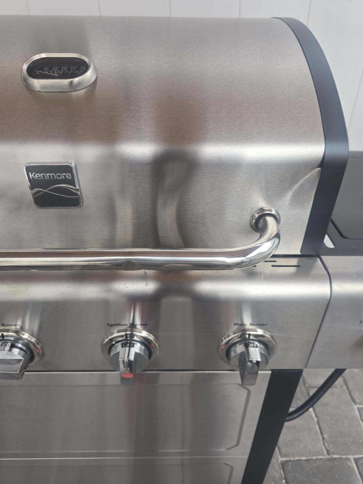 Kenmore BBQ Propane Gas Grill - 5 Burners with Side Burner & Searing Zone, 644 Sq. In. Stainless Steel Grill, 66,000 BTU, Ideal for Outdoor Cooking, Patio & Backyard, Silver customer photo 1