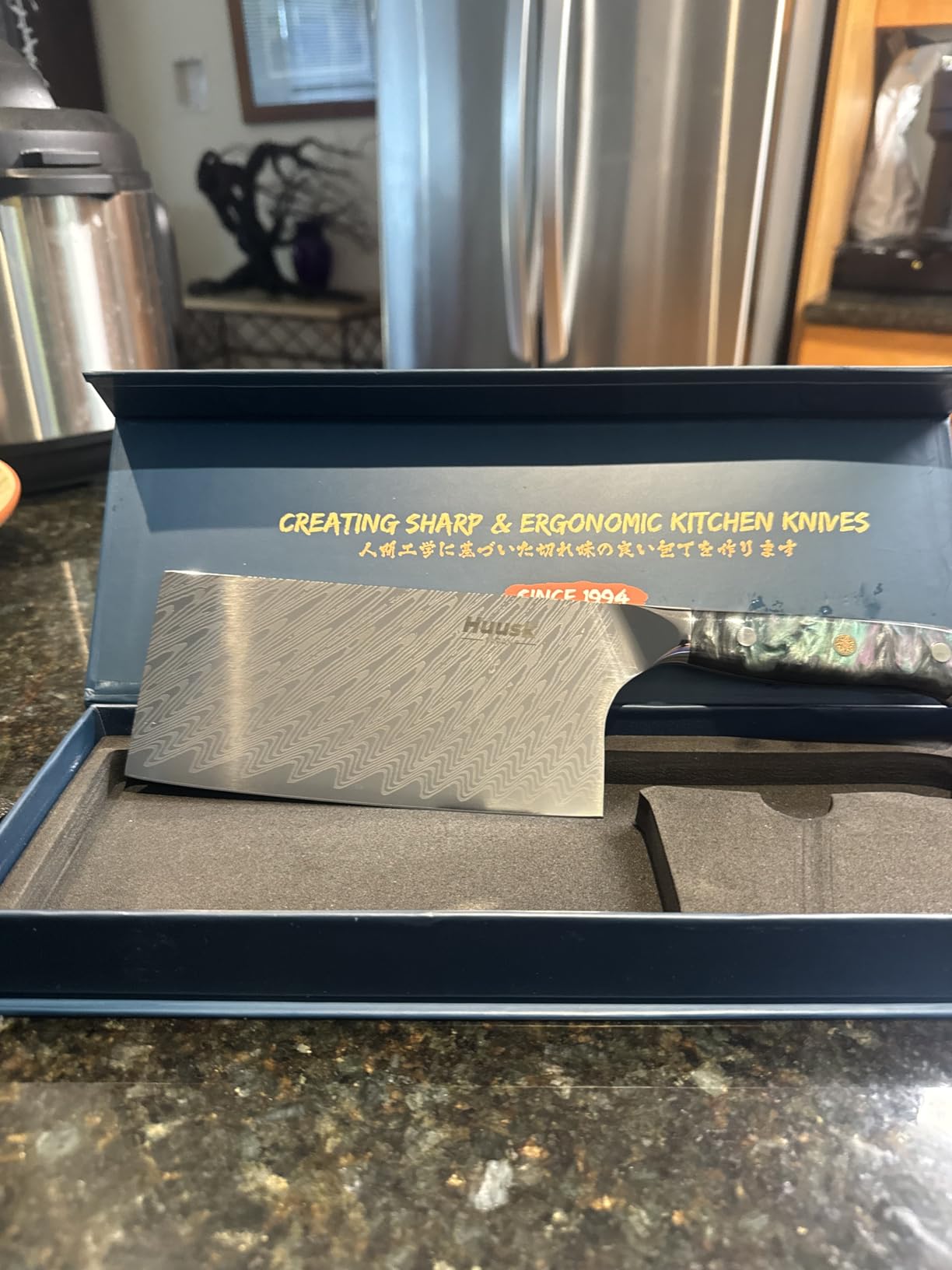 Huusk Japanese Kitchen Utility Knife 5
