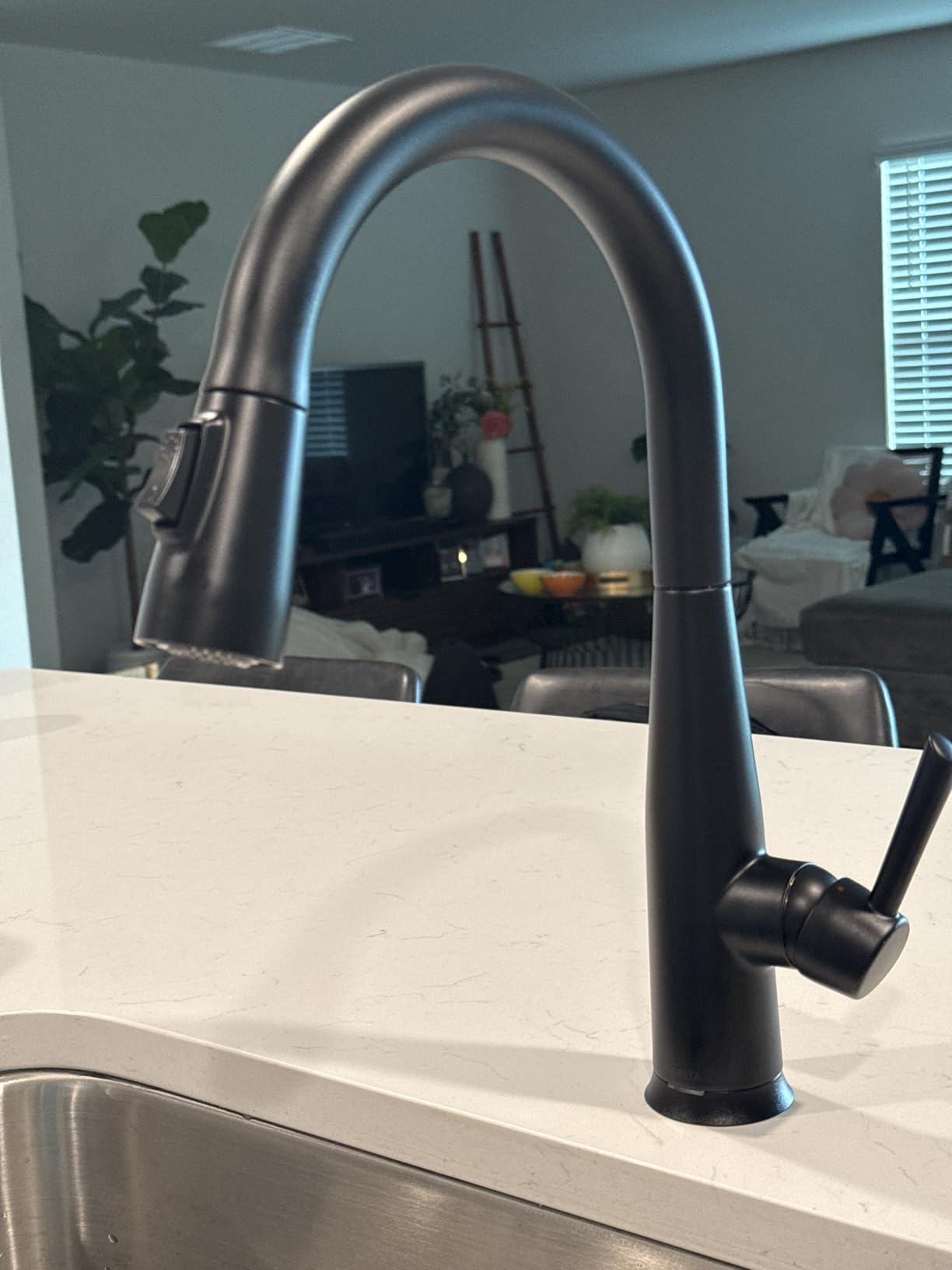 Delta Essa Touchless Kitchen Faucet with Touch Technology, Arctic Stainless 9113TL-AR-DST customer photo 1