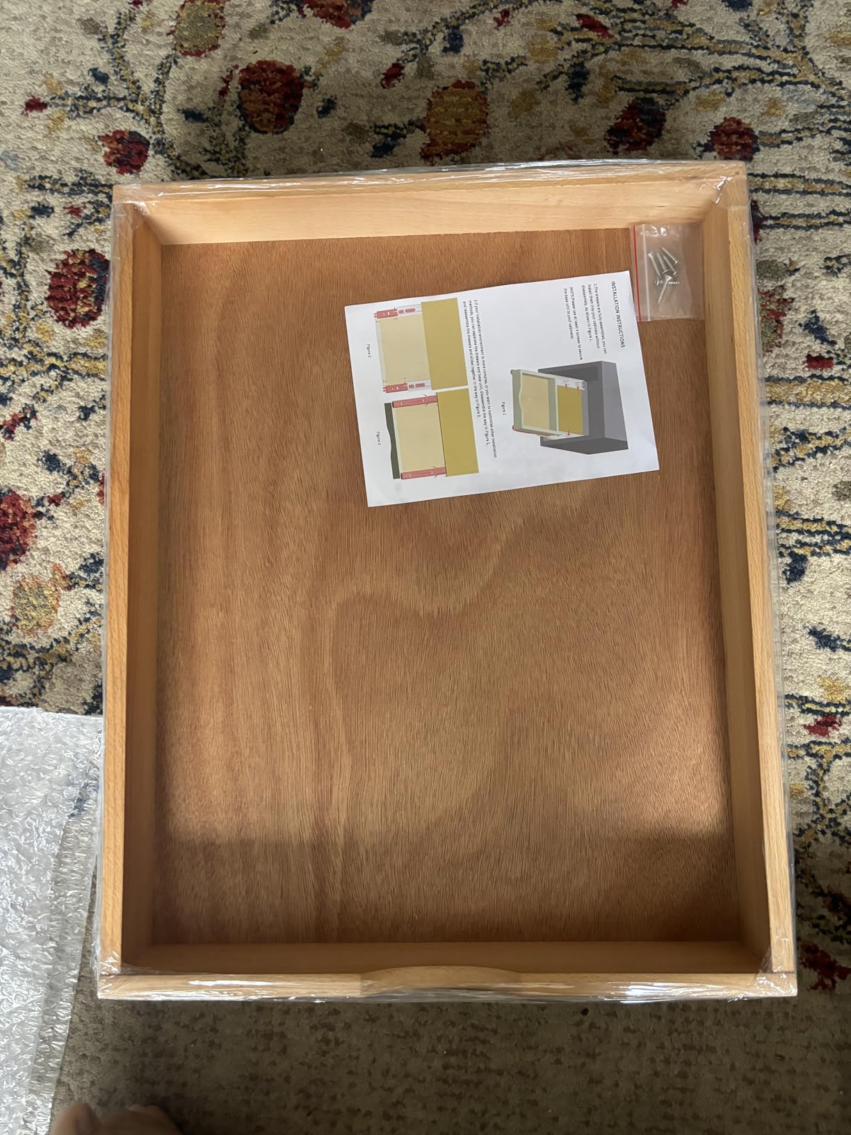 Pull Out Cabinet Drawers - 6x2 Size Options (12-23'W,18-21'D), Pre-Assembled with Soft Close Slides, Solid Beechwood, Easy Installation (14'W x 21'D) customer photo 2