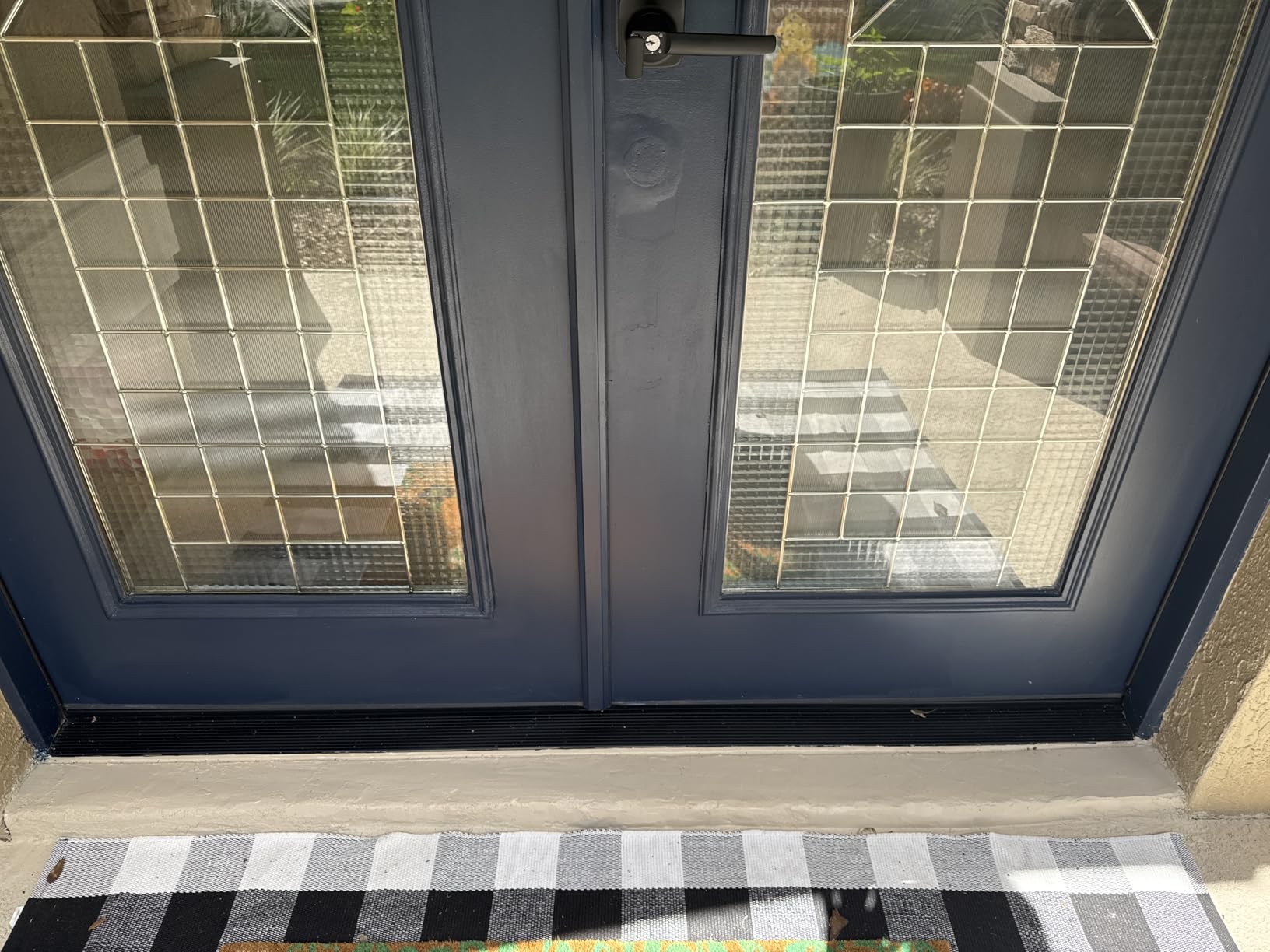 Adjustable Aluminum Threshold – Extra Short Width with Hidden Screws, Adapts to Any Height, Heavy-Duty for Residential & Commercial Use, Available in Multiple Sizes (Black, 36 inch) customer photo 2