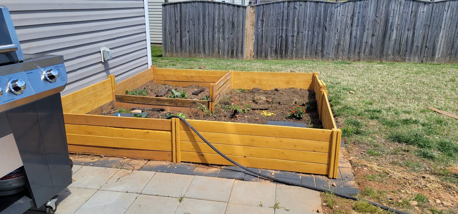 Greenes Fence Premium Cedar Raised Garden Bed, 4' x 4' x 10.5
