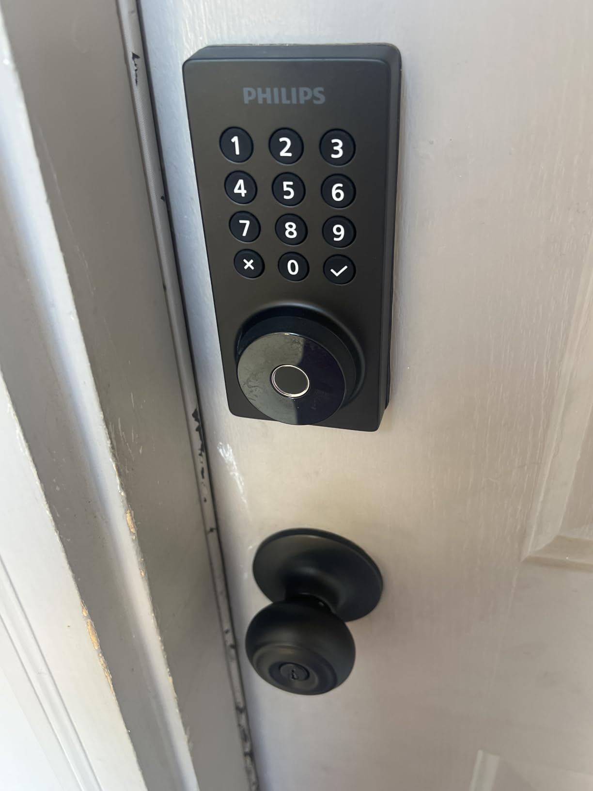 Philips Wi-Fi Smart Deadbolt Lock, Keyless Entry Door Locks for Front Door customer photo 1