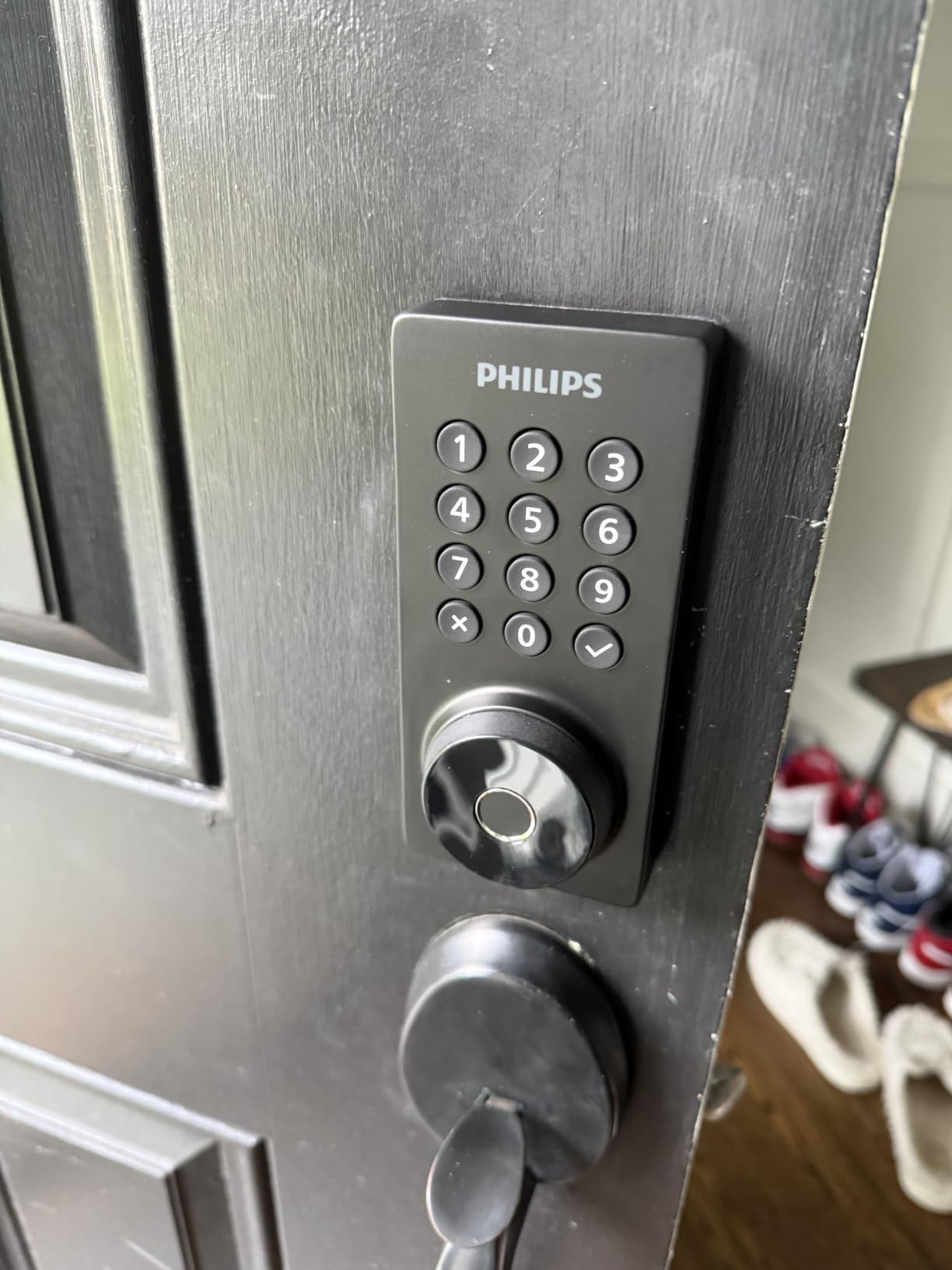 Philips Wi-Fi Smart Deadbolt Lock, Keyless Entry Door Locks for Front Door customer photo 2