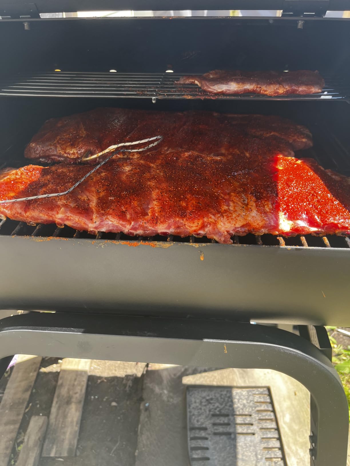 Brisk It Zelos-450 Wood Pellet Grill & Smoker, 450 Sq In, WiFi and A.I. | 7-in-1 BBQ Versatility With Waterproof Cover, App Control, Auto Cooking, PID Controller, 500°F Max, 12 lb hopper, Meat Probe customer photo 1