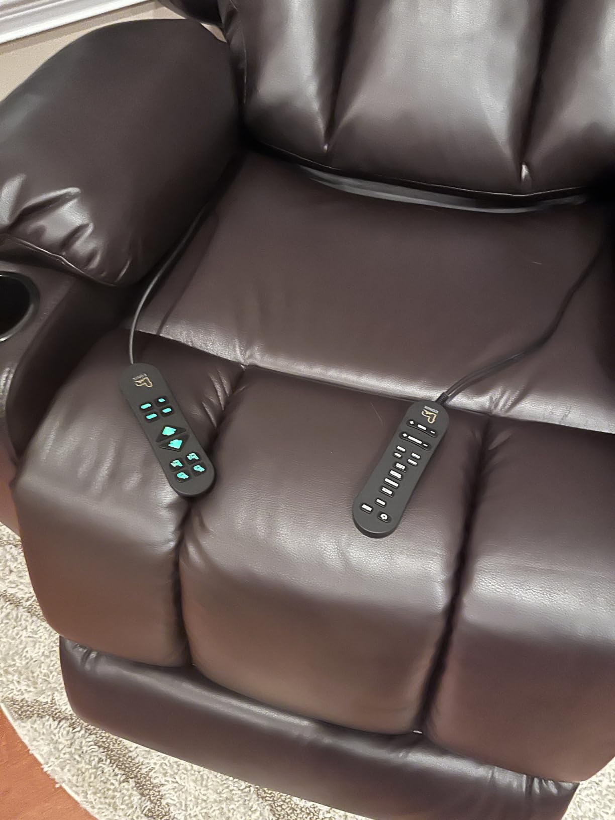 EONIX Large Power Lift Recliner Chair for Elderly, 400 lb Heavy Duty, 5'7'' customer photo 2