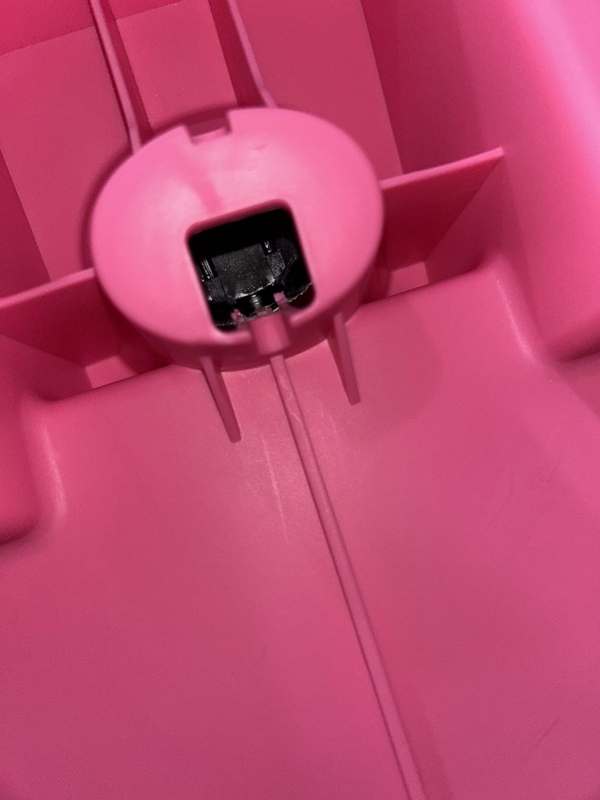ANPABO 3-in-1 Electric 12V Ride on Push Car for Kids 1.5-3, Pink customer photo 2