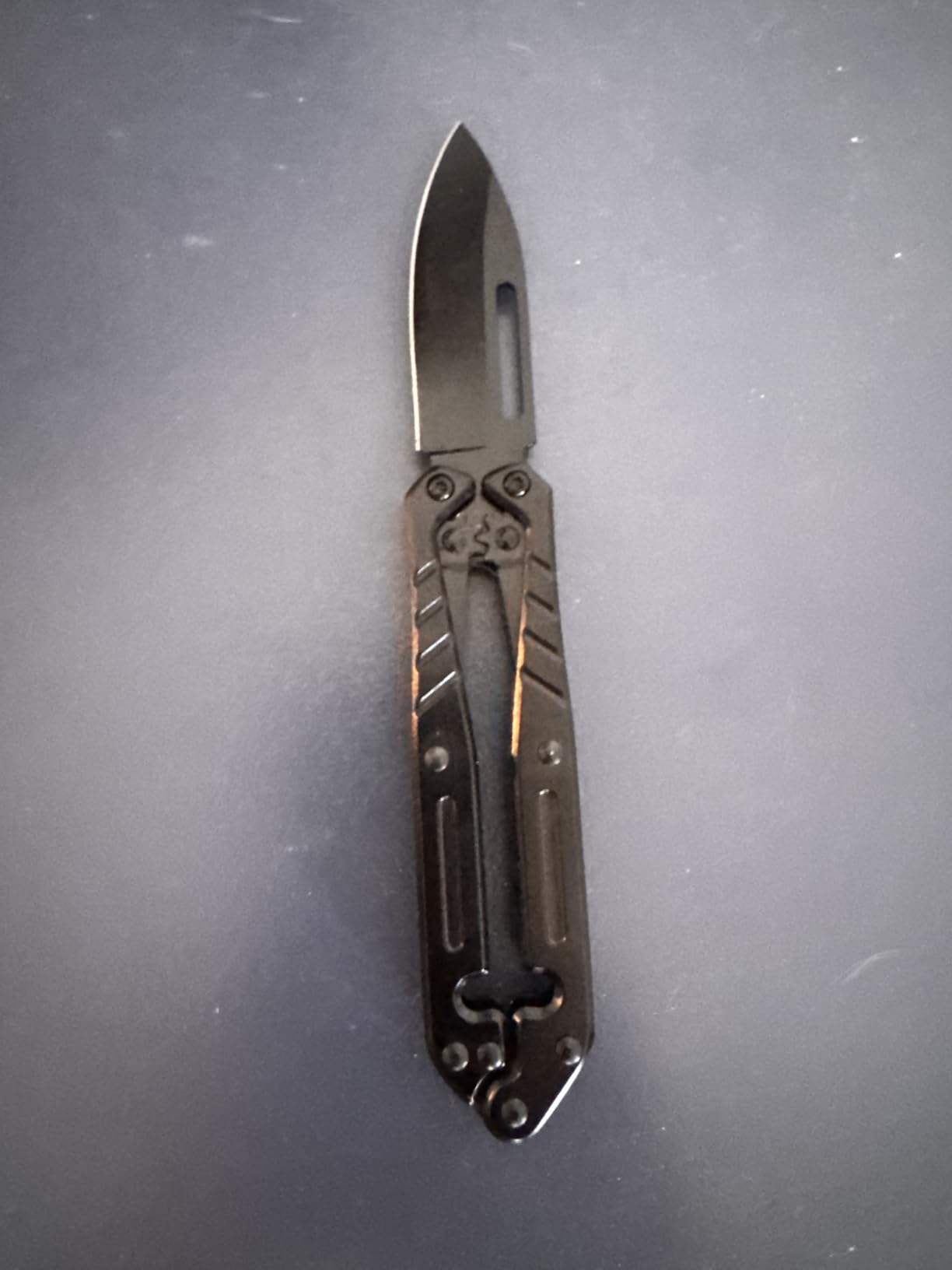 Automatic Utility Knife, All Metal Construction Carbon Stainless Steel Blade, Quick Change Retractable Box Cutter, 3.1