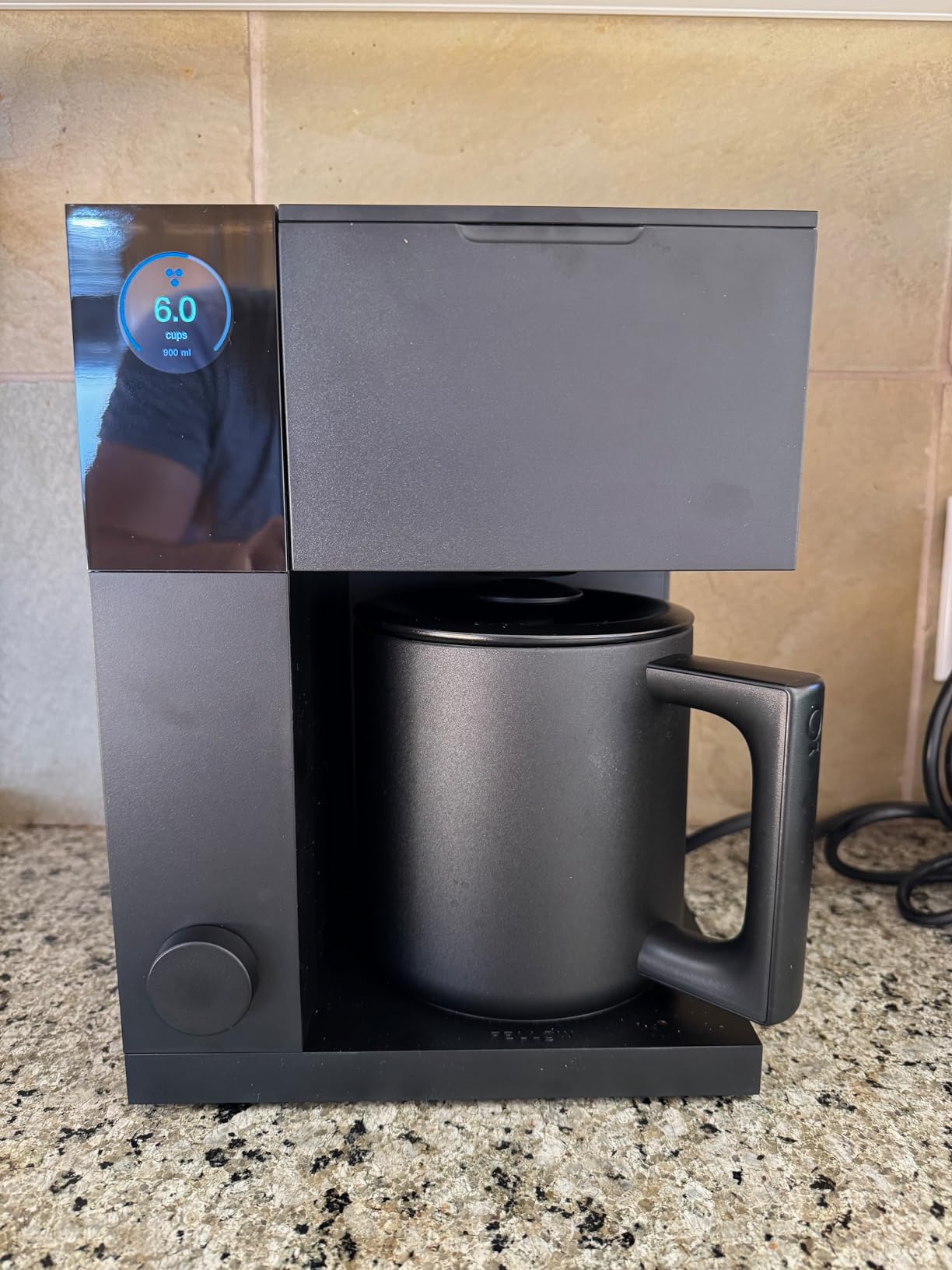 Fellow Aiden Precision Smart Drip Coffee Maker, 1-10 Cup, Thermal Carafe | Cold Brew Preset, App-Enabled Scheduling, Custom Brew Profiles, Bloom Cycle, Single Serve to Full Pot Brewing customer photo 1