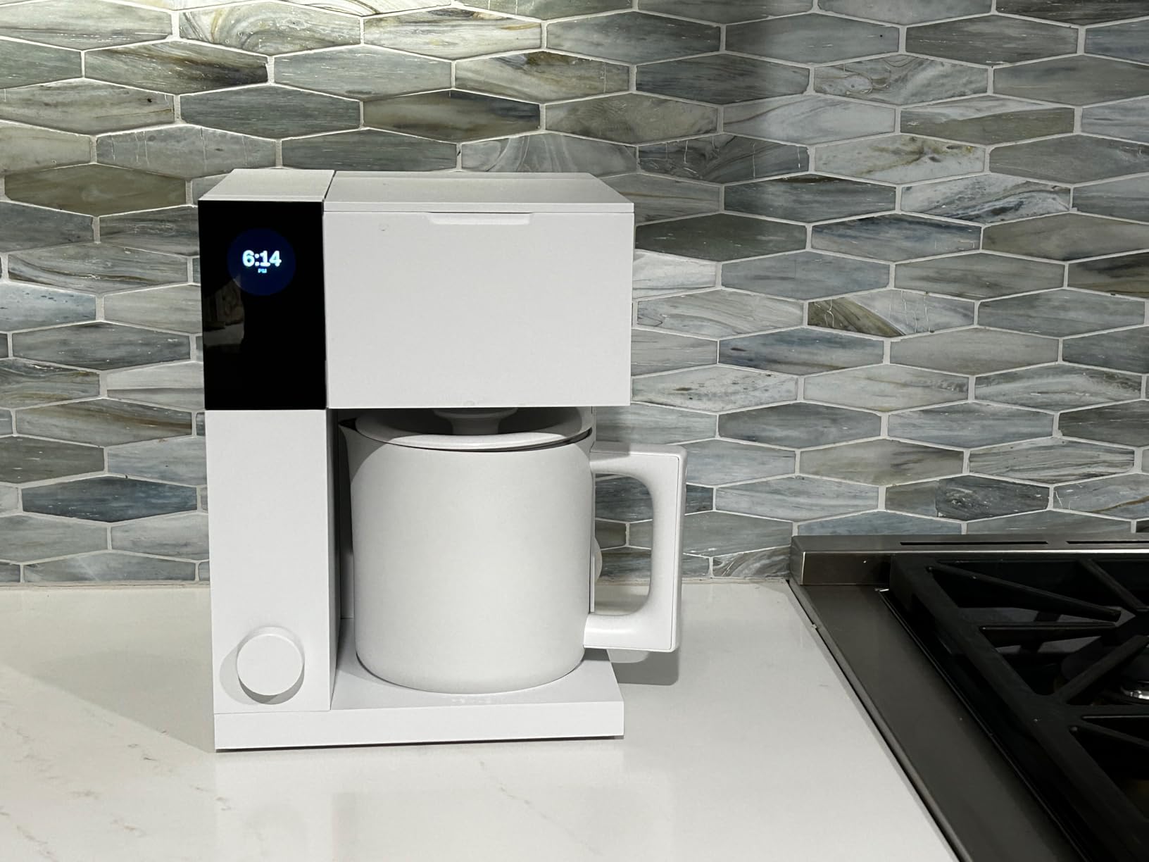 Fellow Aiden Precision Smart Drip Coffee Maker, 1-10 Cup, Thermal Carafe | Cold Brew Preset, App-Enabled Scheduling, Custom Brew Profiles, Bloom Cycle, Single Serve to Full Pot Brewing customer photo 2