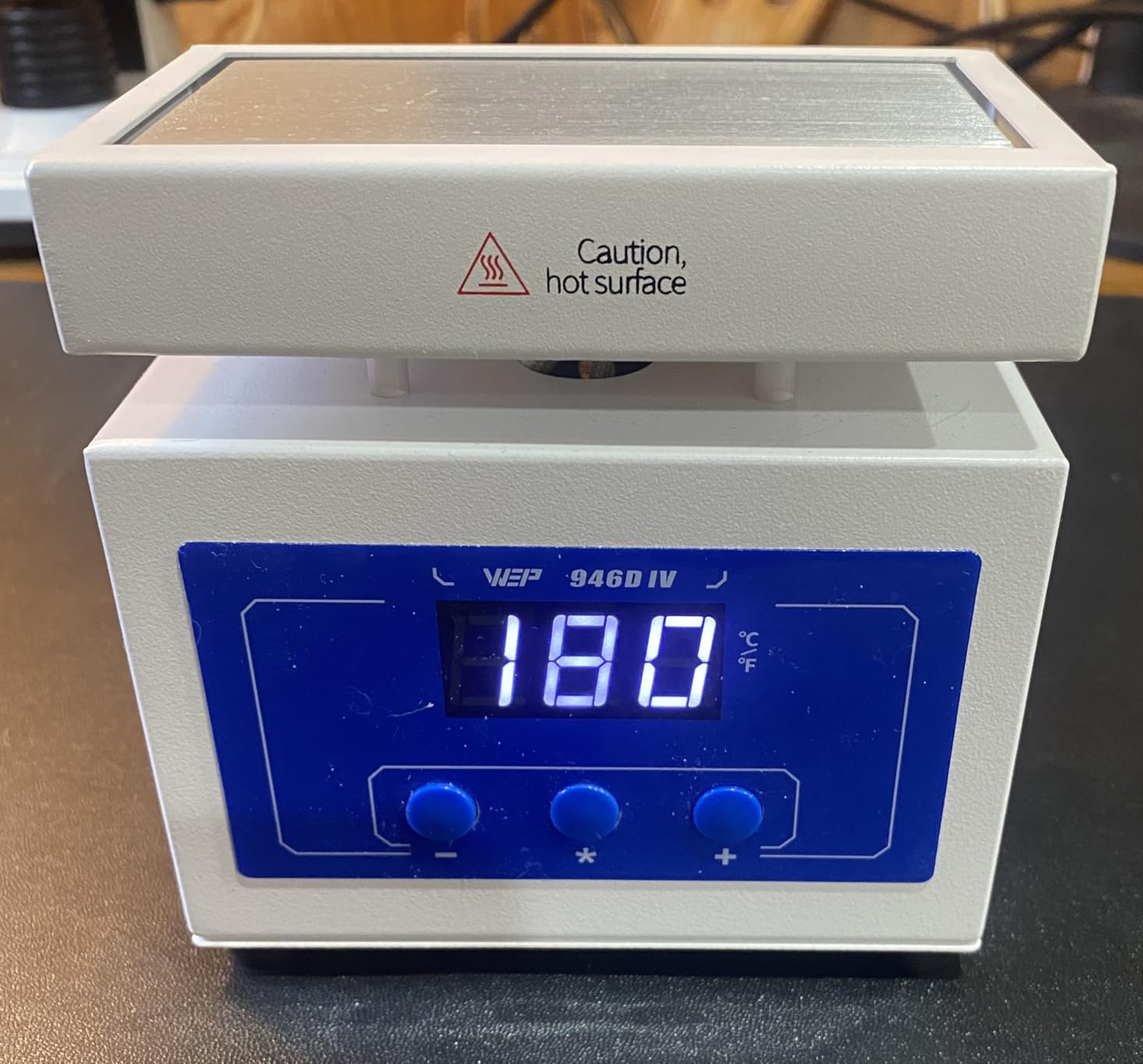 WEP 946D IV 100x50mm Small LED Soldering Hot Plate for SMD BGA Smartphone Microcomputer Rework Reflow, 210W Preheater Station customer photo 2
