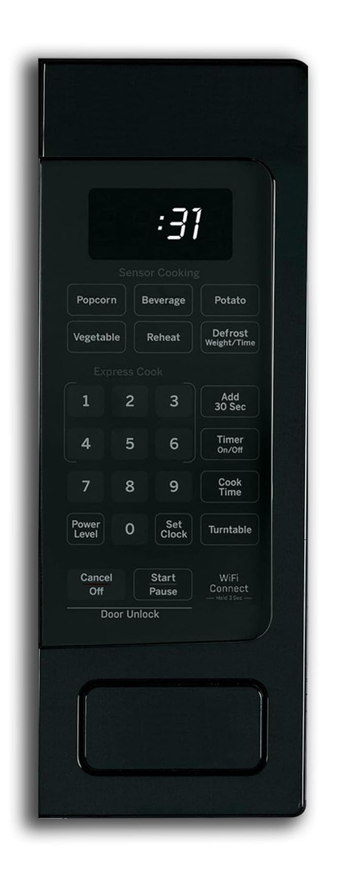 GE Profile Countertop Microwave 800W 1.1 Cu. Ft Stainless Steel PCHK11S1WSS | Child Lock Technology, Sensor Cooking, Scan-to-Cook Technology, One-Touch Controls, WiFi-Connectivity, Built-In Capable customer photo 1