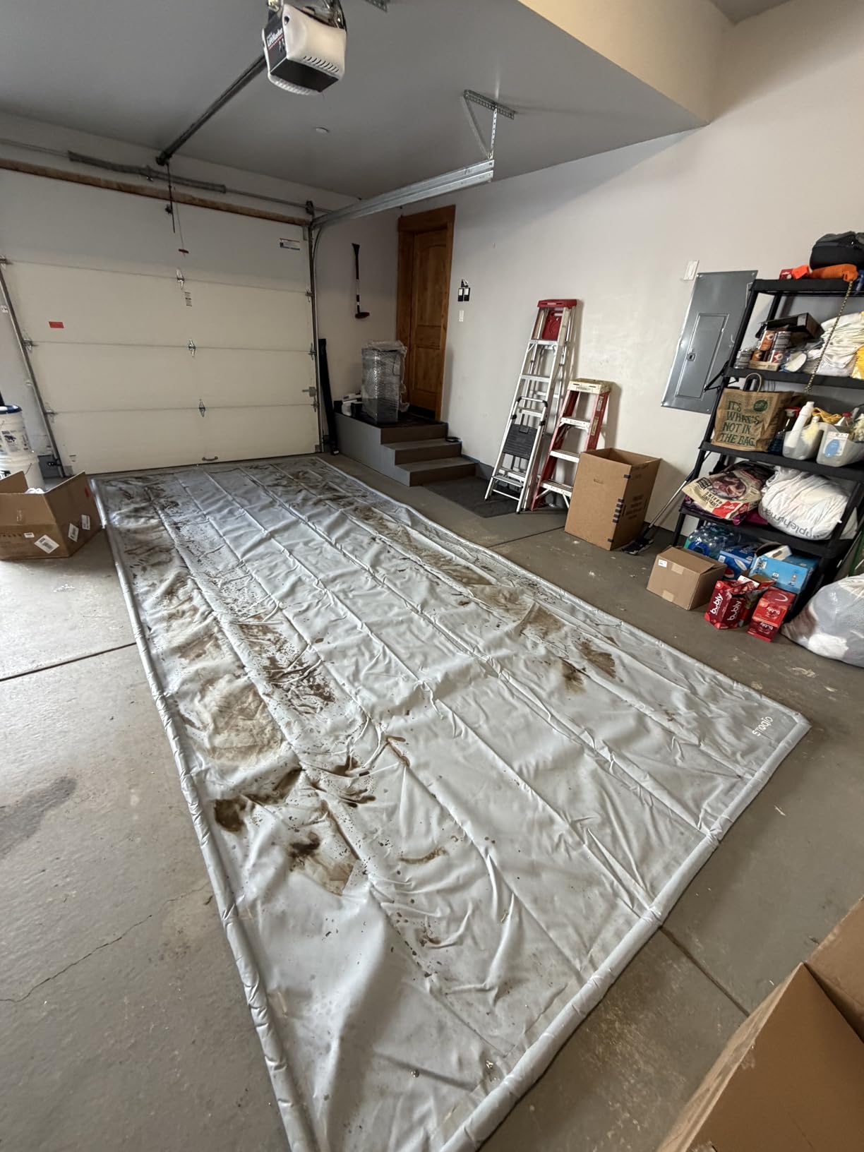 Garage Floor Mat, Containment Mats for Under Car- 7'9