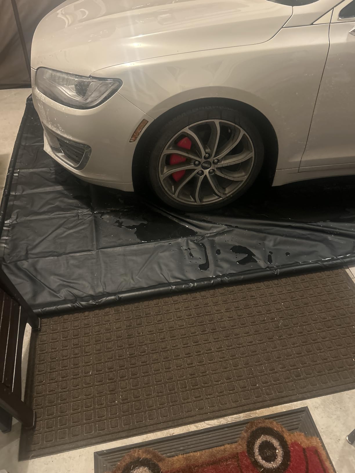 Garage Floor Mat, Containment Mats for Under Car- 7'9