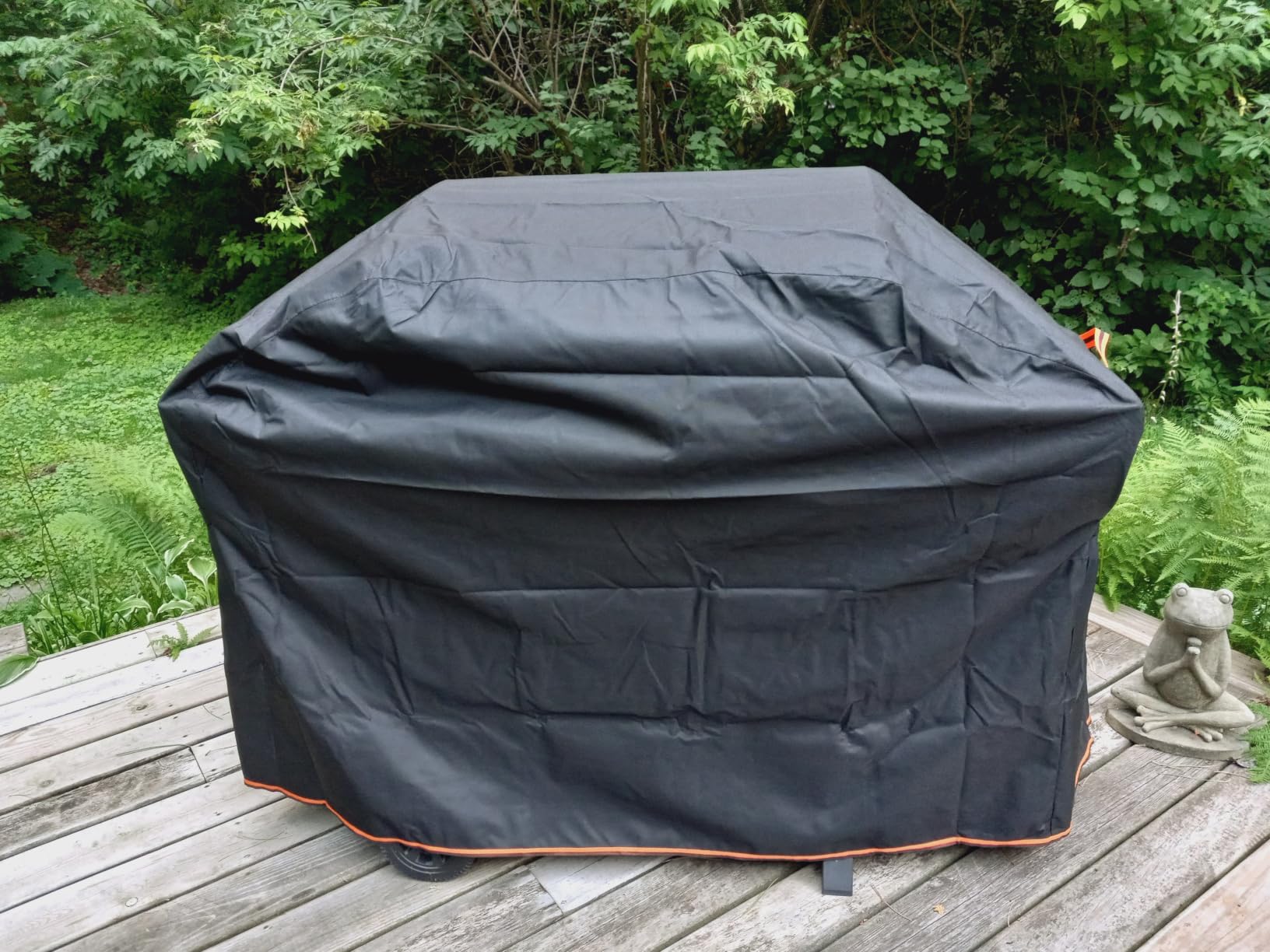 [Upgraded 1000D Heavy Duty Fabric] 58 inch Grill Cover for Outdoor Grill | Fits Weber Genesis II, LX 300& Genesis 300 Series Gas Grill, Waterproof, Tear & Fade Resistant 7130 BBQ Grill Cover for Weber customer photo 2