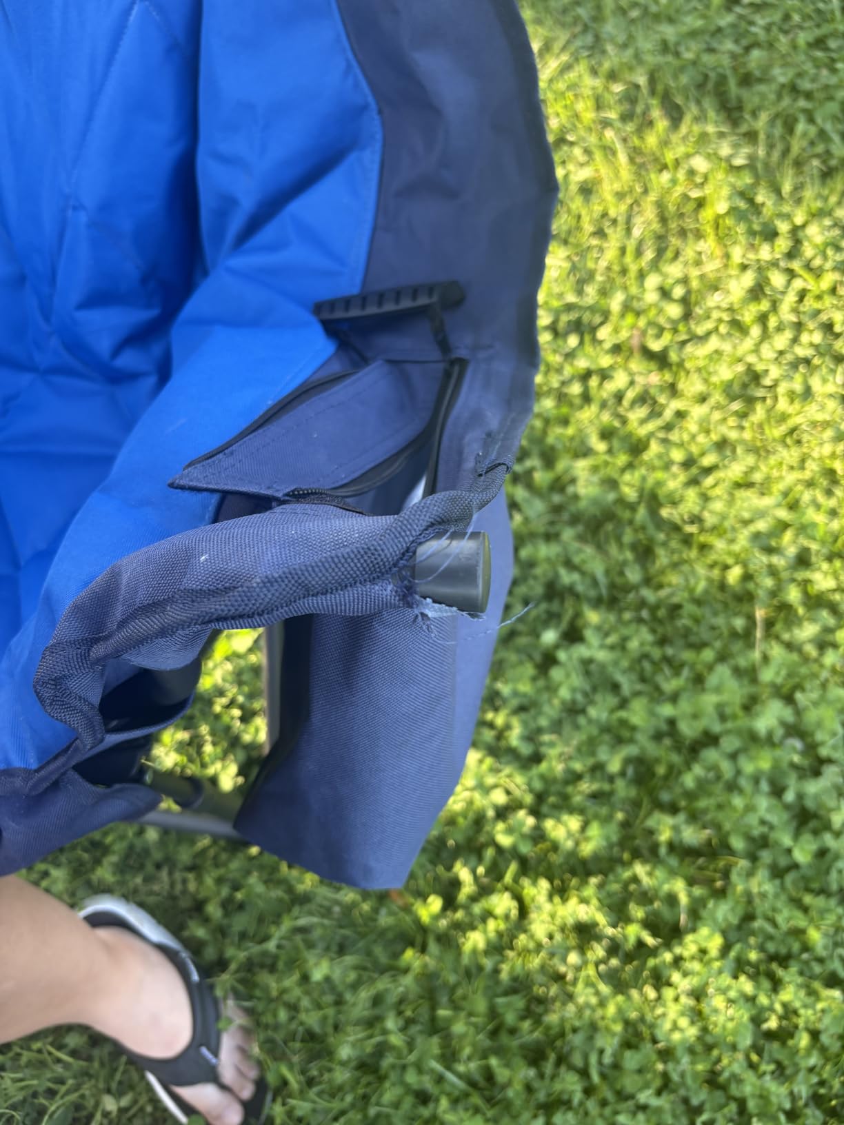 Overmont Oversized XL Camping Chair for Adults 500 lb Support customer photo 1