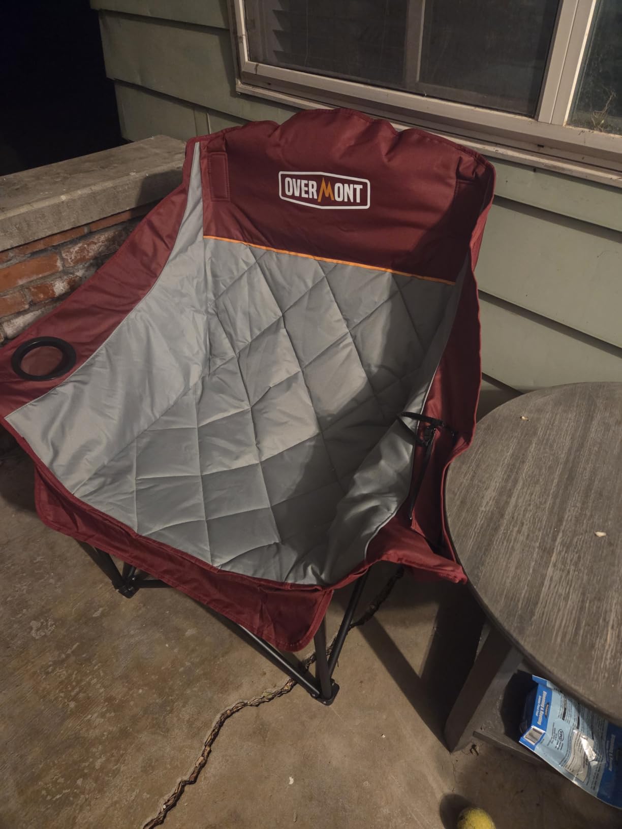 Overmont Oversized XL Camping Chair for Adults 500 lb Support customer photo 2
