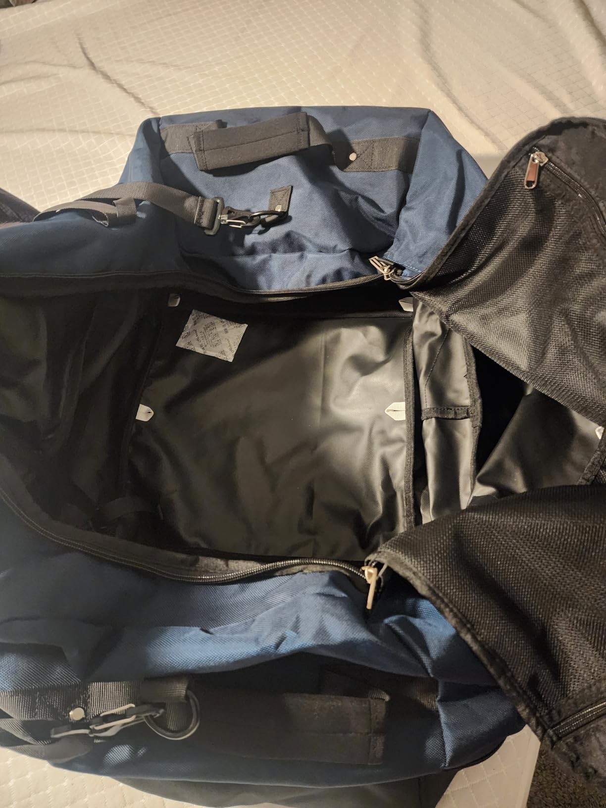 Rolling Duffle Bag with Wheels, 110L/140L Expandable Soft-Sided Foldable Duffle Bag with 2 Rubber Wheels, Packable 32