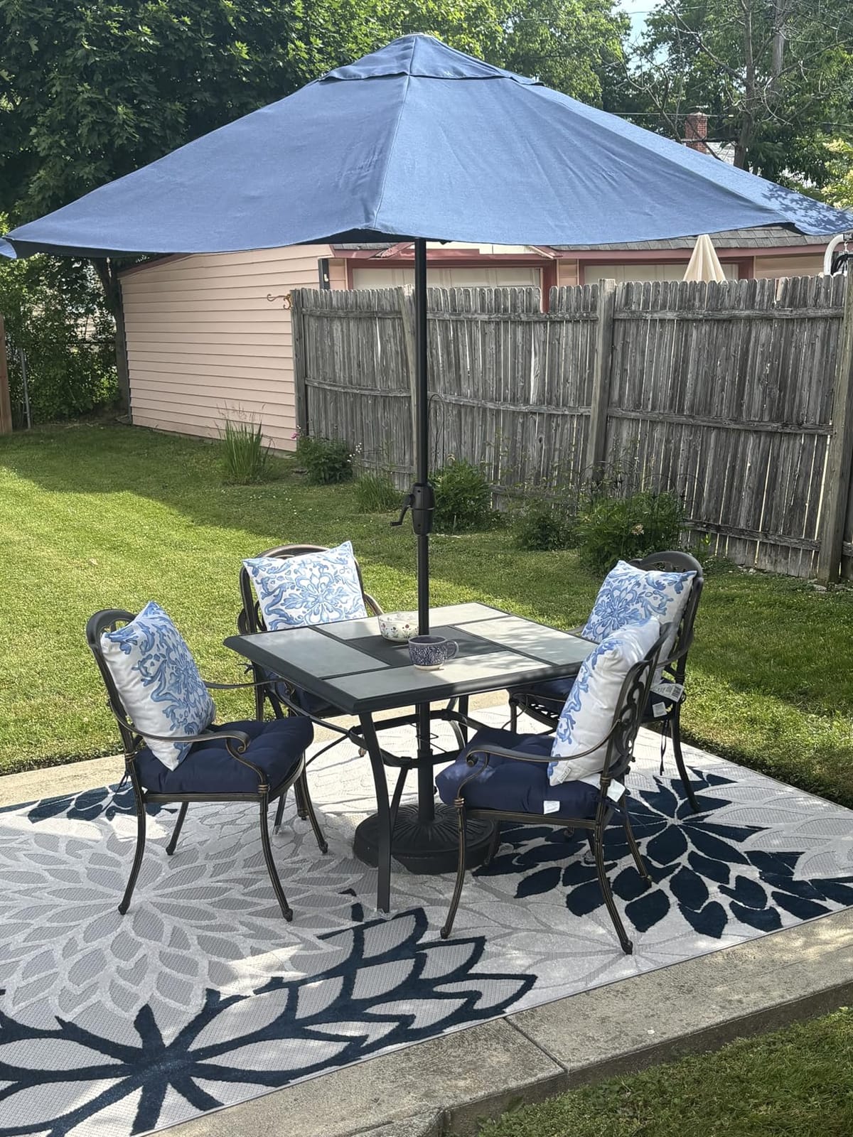 IASEAHK Outdoor Chair Cushions Set of 2, 19