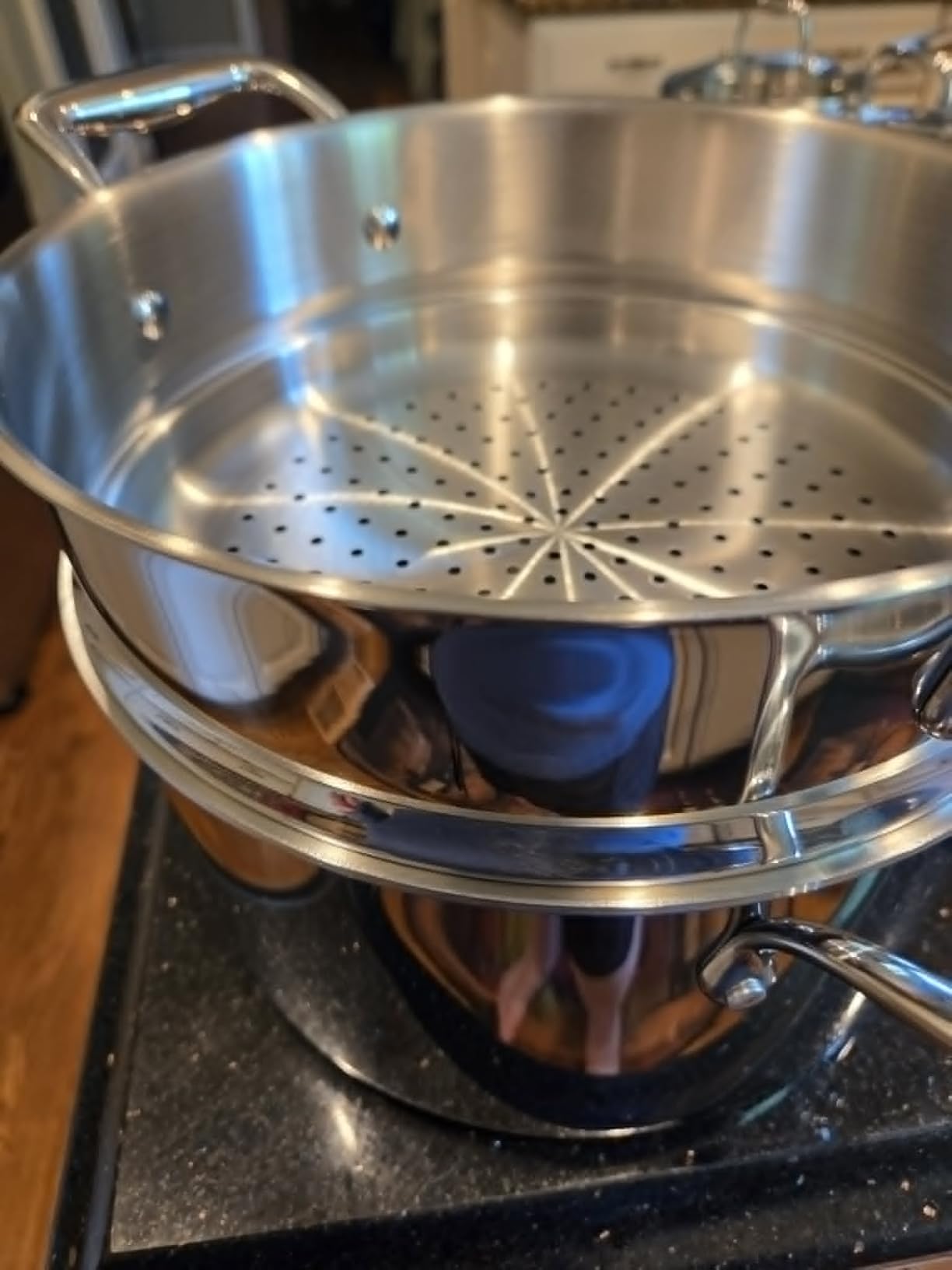 MICHELANGELO 5-Ply Stainless Steel Cookware Set, 23-Piece Pots and Pans Set | Fully Clad Construction, Premium Heavy-Duty Build, Better Browning, No Coating, Oven Safe, Induction Ready customer photo 1