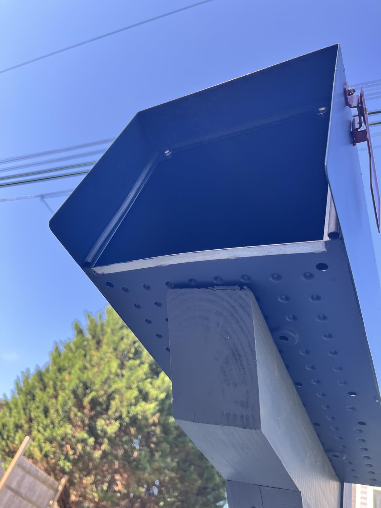 adoorn Modern Large Post Mount Mailboxes for Outside USPS Approved - Black customer photo 2