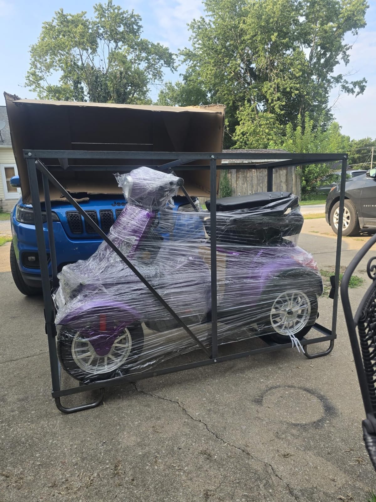 Super Large Heavy Duty Mobility Scooter, 4 Wheel 800W Electric Scooter customer photo 2
