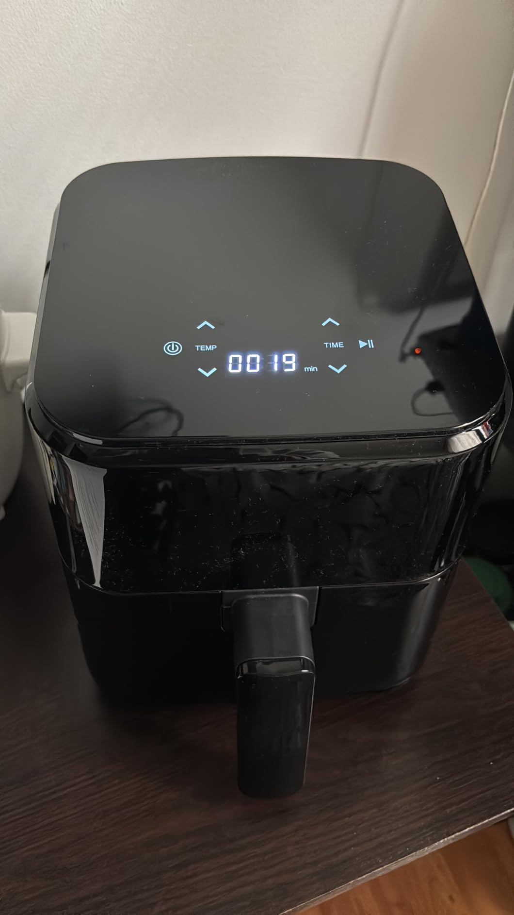 NEWBULIG Air Fryer, Compact Digital 3 Qt Airfryer with Nonstick Plate & Dishwasher Safe Basket, Quick Easy Meals, Features Auto Shutoff and Simple Touchscreen, Ideal for Small Spaces customer photo 2