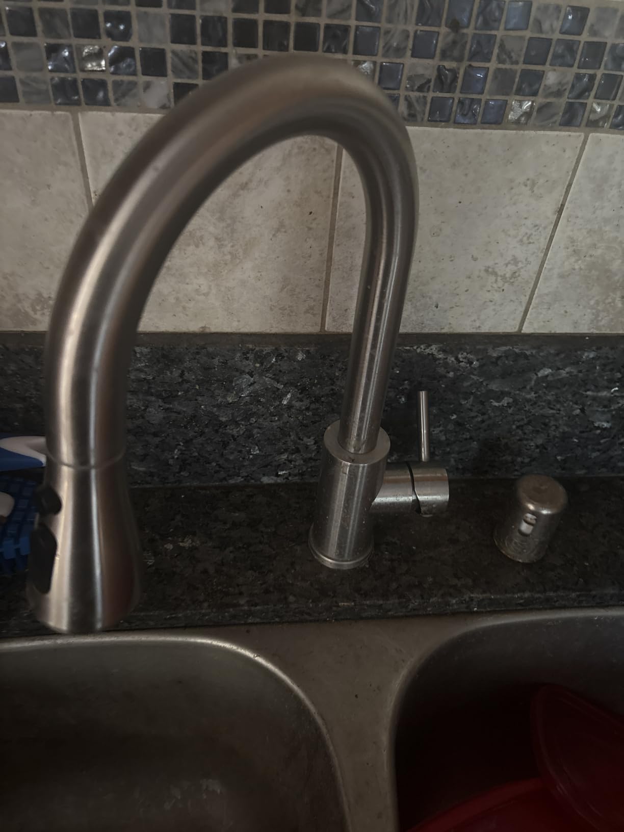 FORIOUS Touch Activated Kitchen Faucets Pull Down Sprayer, Brushed Nickel customer photo 2
