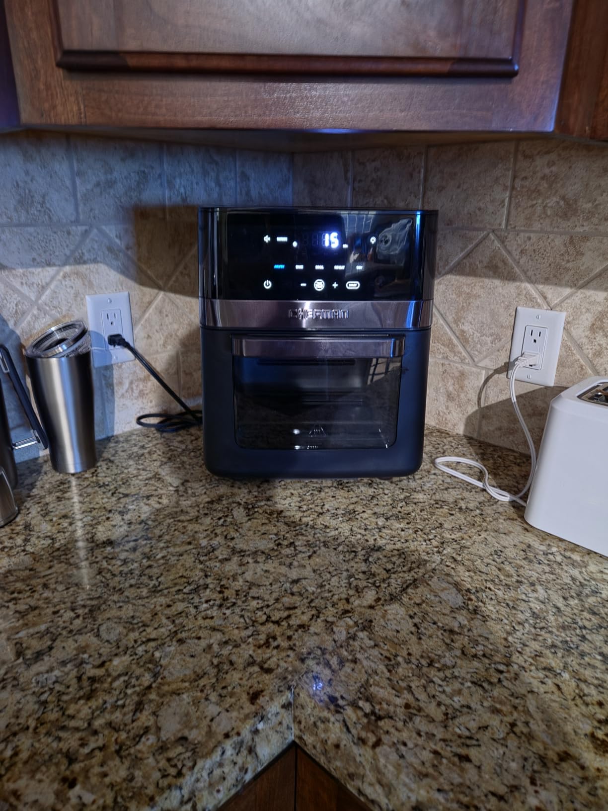 Chefman Air Fryer 6-in-1, XL 14-Quart Multifunctional Airfryer with Rotisserie and Convection Oven customer photo 2